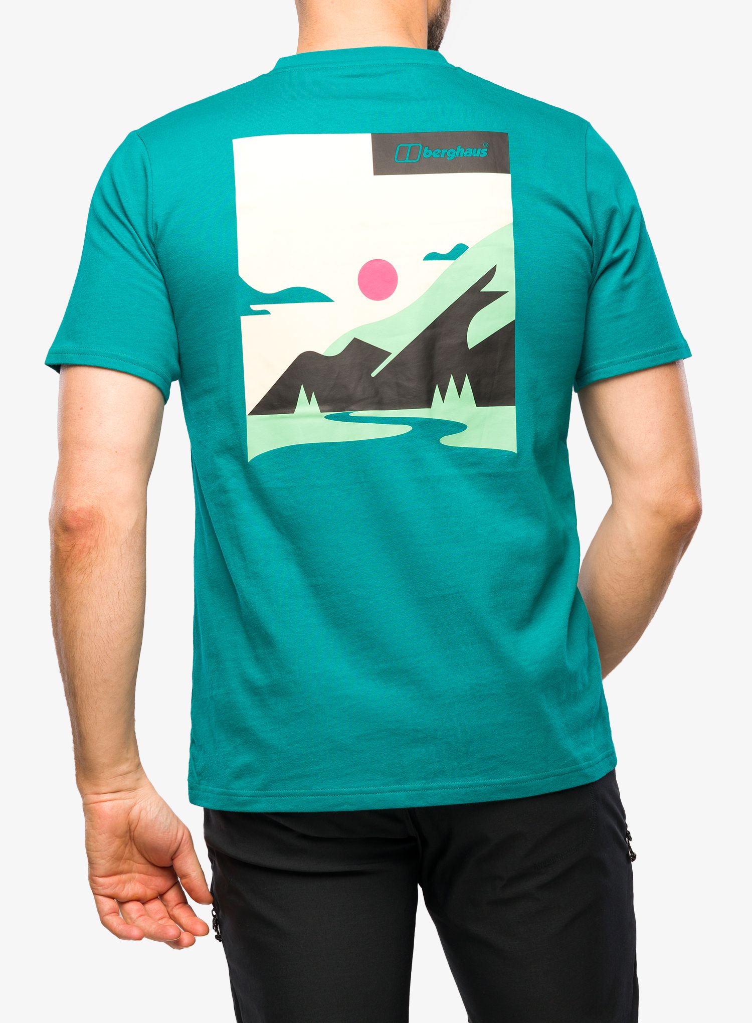 Moška majica Berghaus Buttermere Ss Tee - deep lake