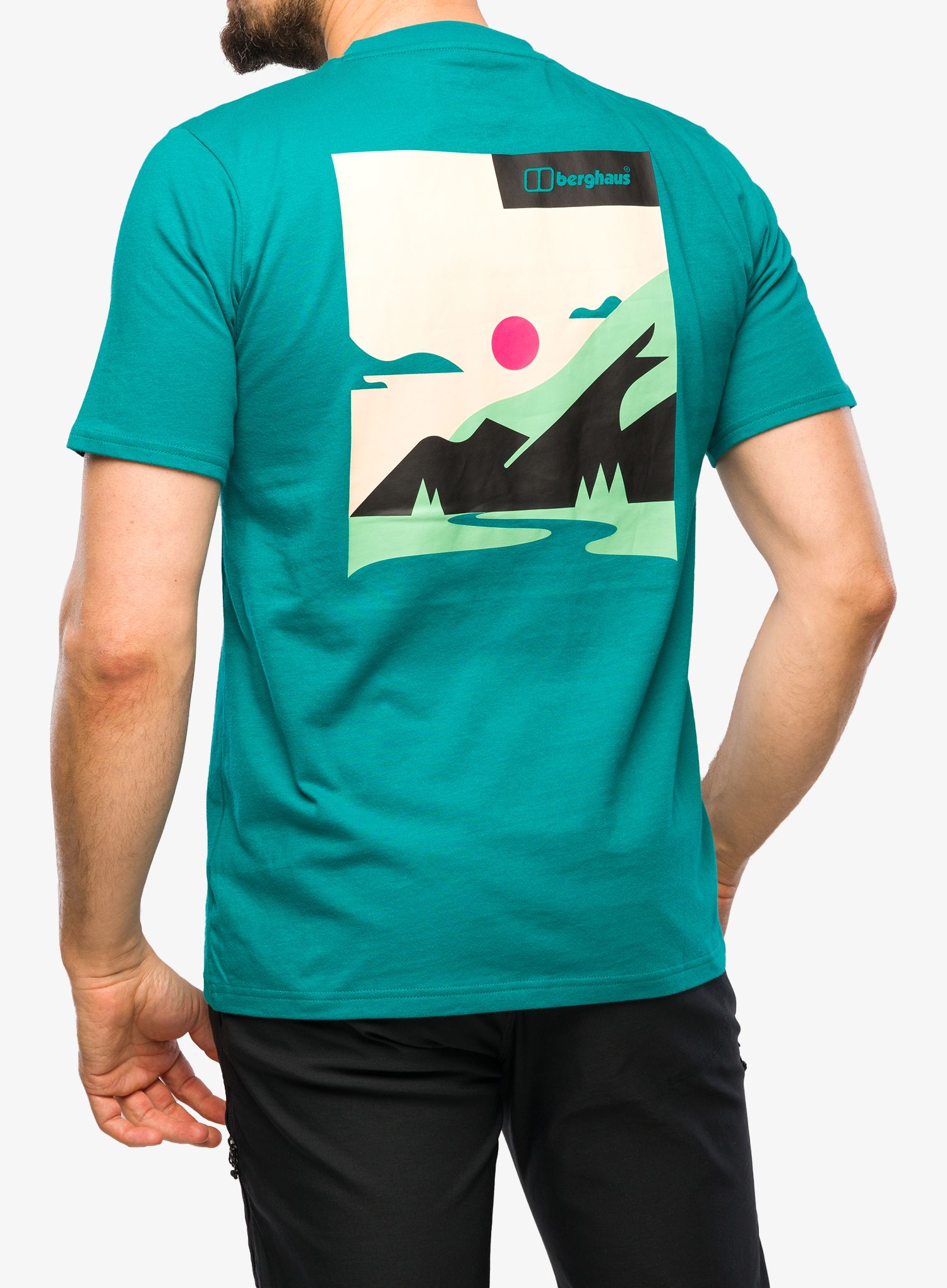 Moška majica Berghaus Buttermere Ss Tee - deep lake