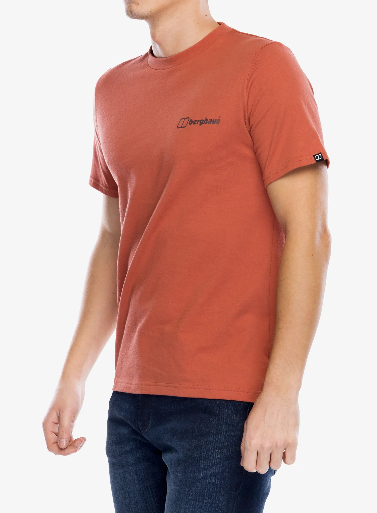 Moška majica Berghaus Dolomites Mtn SS Tee - redwood