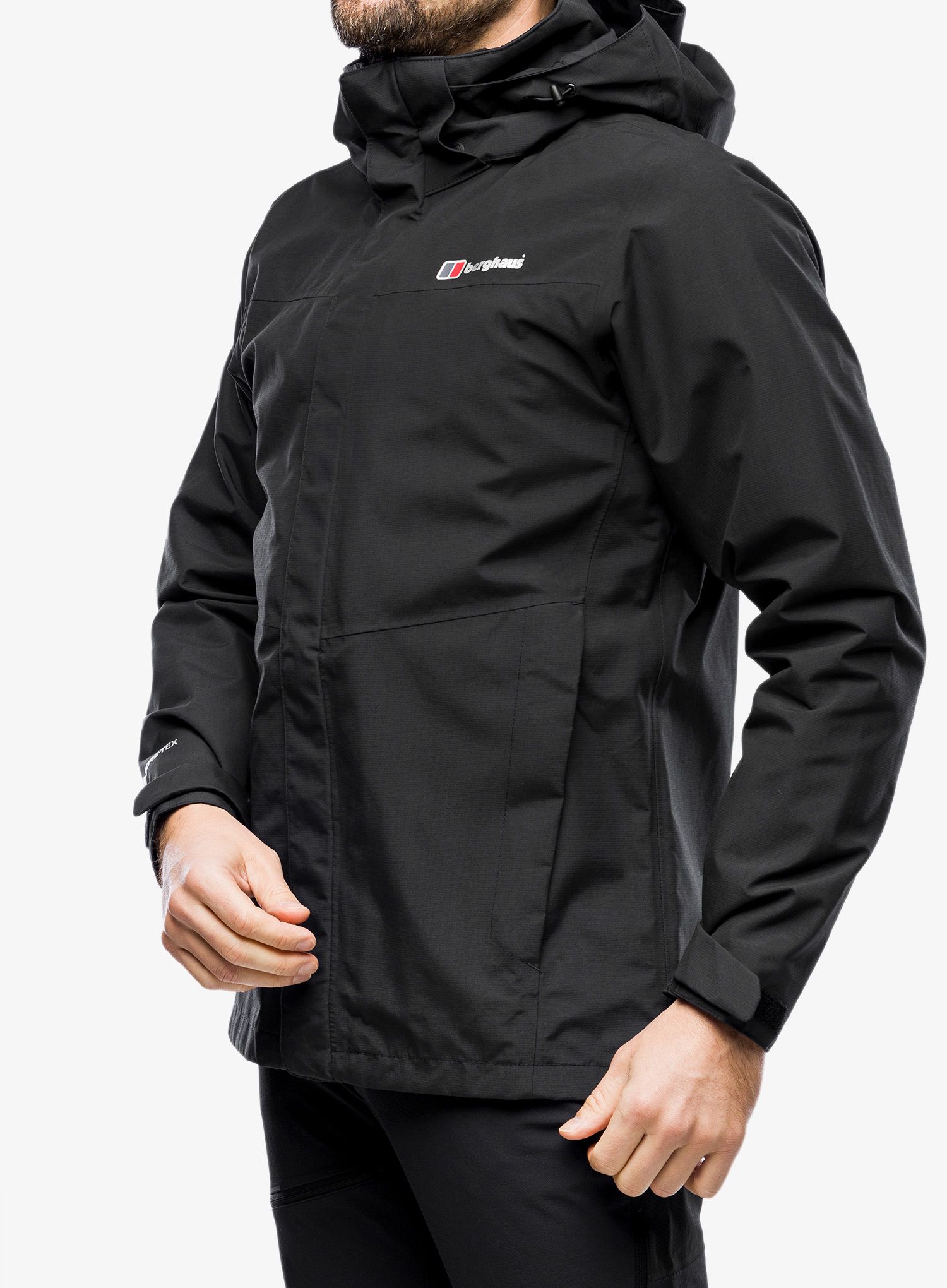 GORE-TEX jakna Berghaus Hillwalker InterActive Jacket - black/black