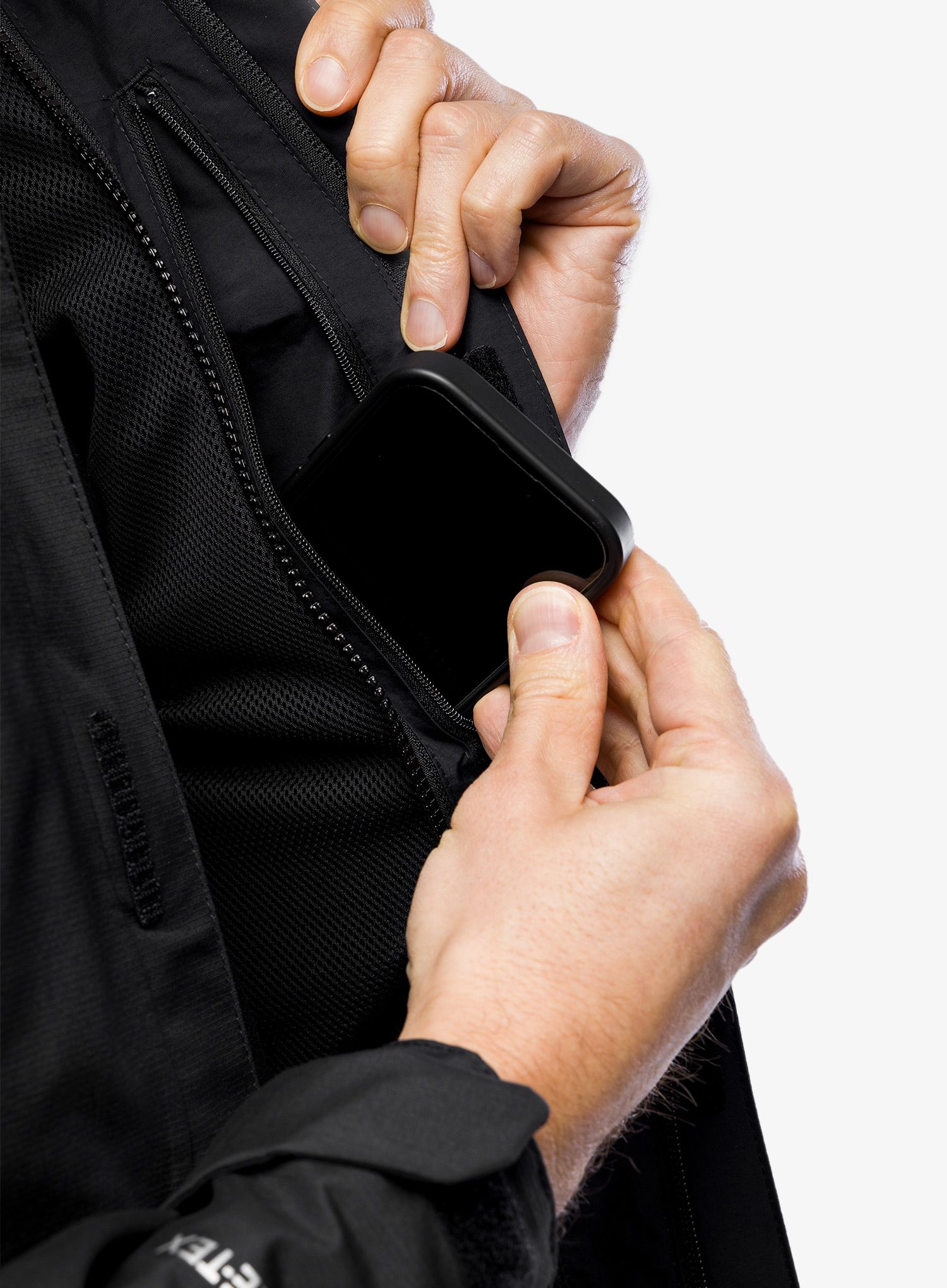 GORE-TEX jakna Berghaus Hillwalker InterActive Jacket - black/black