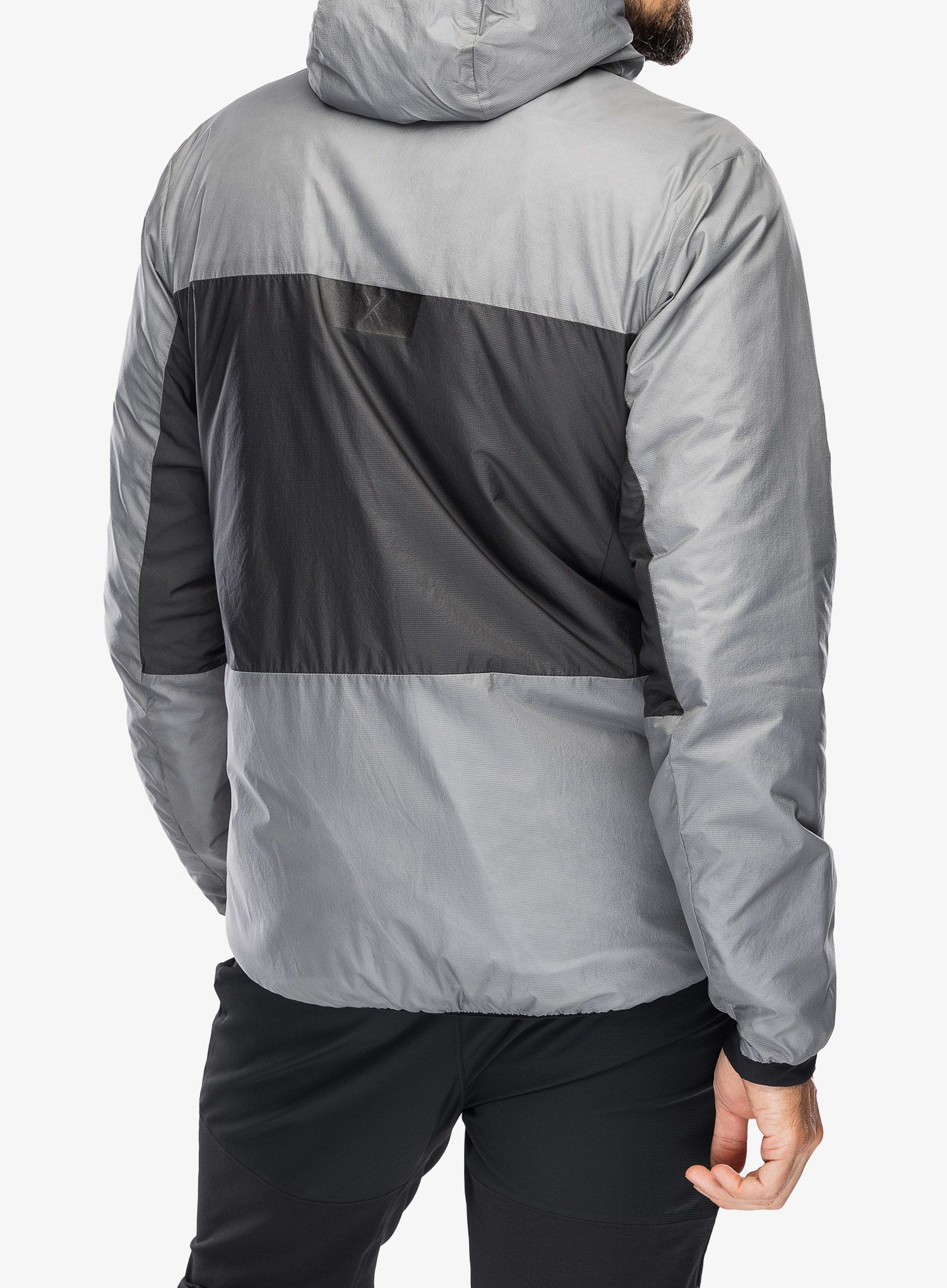 Sintetična jakna Berghaus MTN Arete LB Synthetic Hoody - monument/grey pinstripe