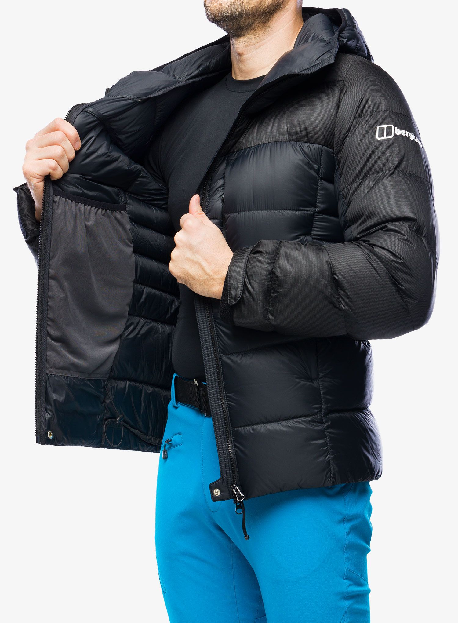 Puhovka Berghaus MTN Arete Ultra Down Hoody - black