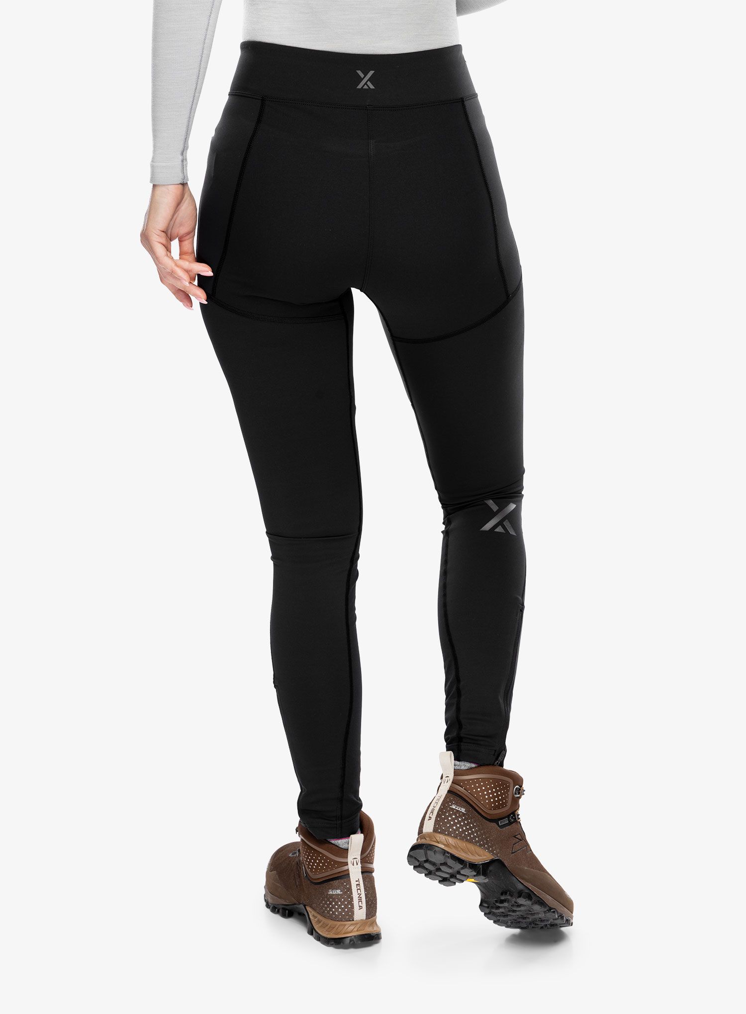Ženske softshell hlače Berghaus MTN Guide Alpine Legging - black/black
