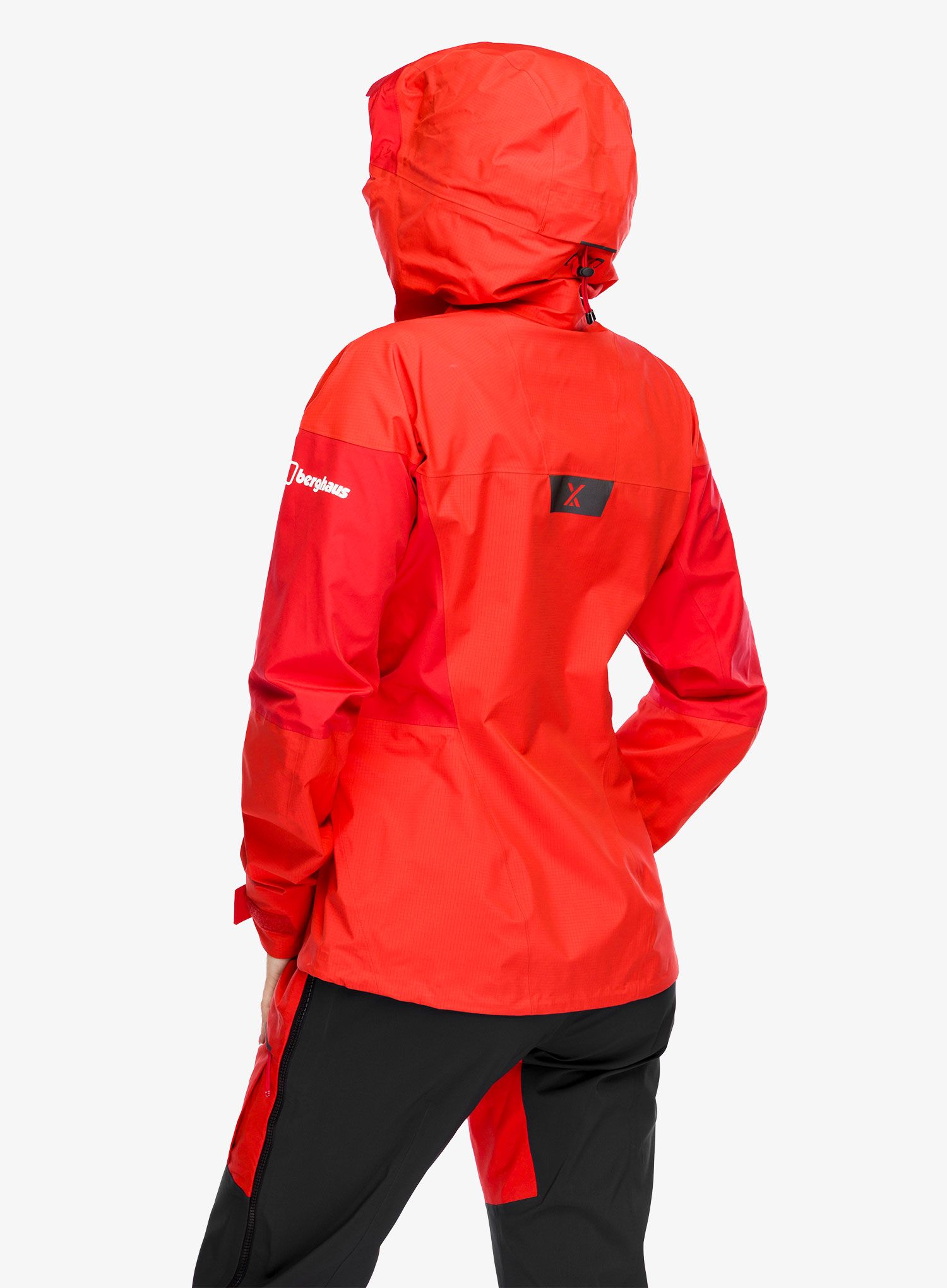 Ženska hardshell jakna Berghaus MTN Guide Alpine Pro Jacket - goji berry/haute red
