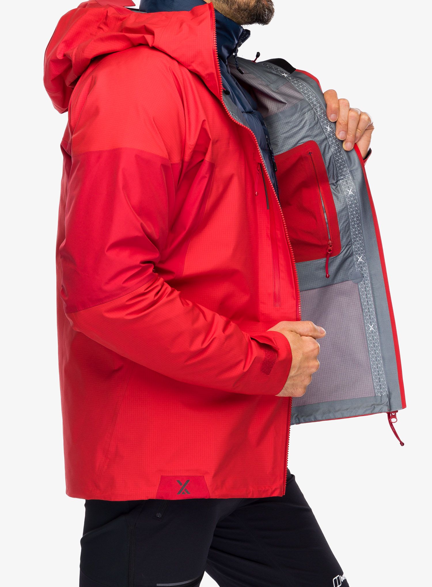 GORE-TEX jakna Berghaus MTN Guide Alpine Pro Jacket - goji berry/red