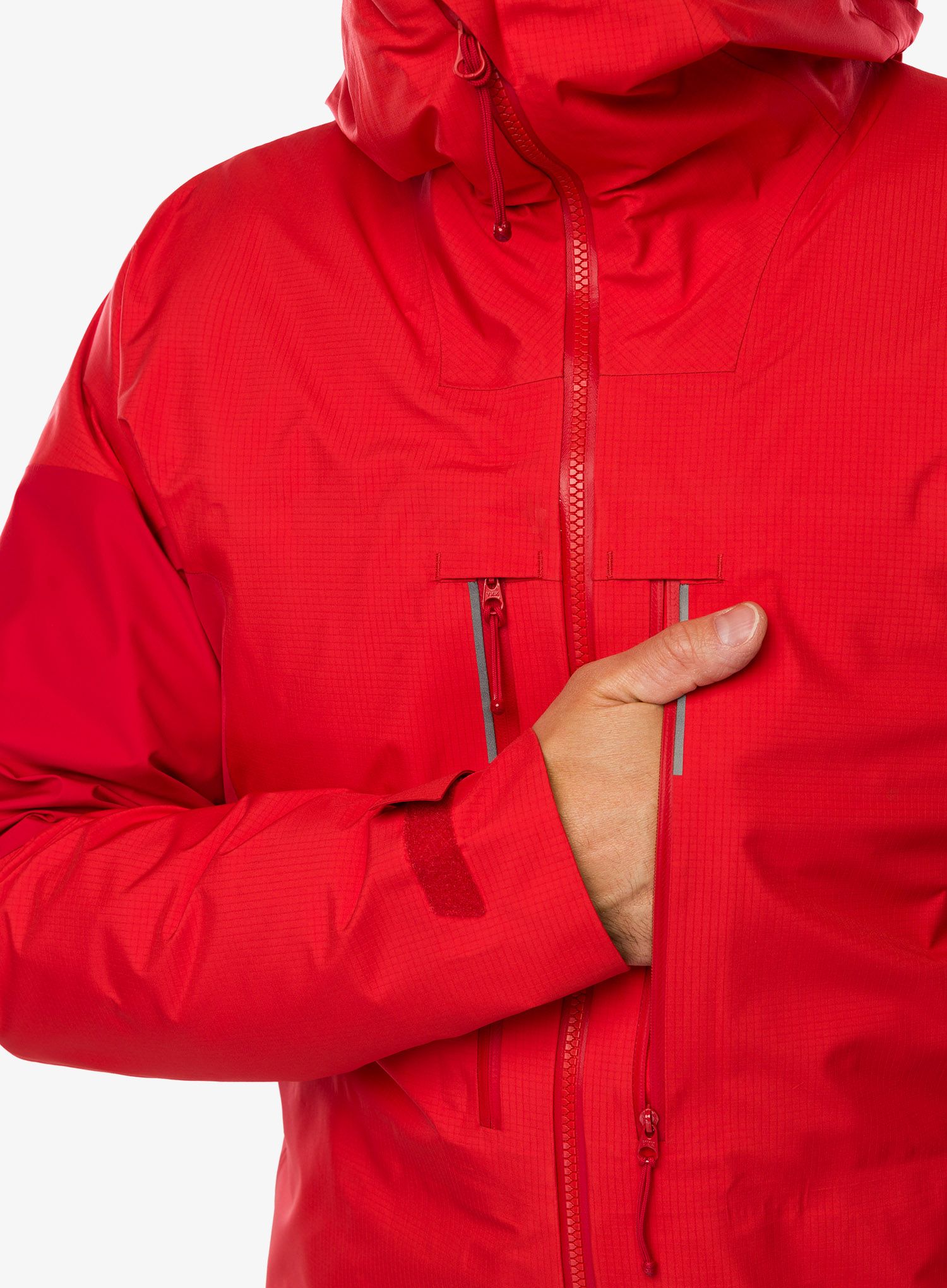 GORE-TEX jakna Berghaus MTN Guide Alpine Pro Jacket - goji berry/red