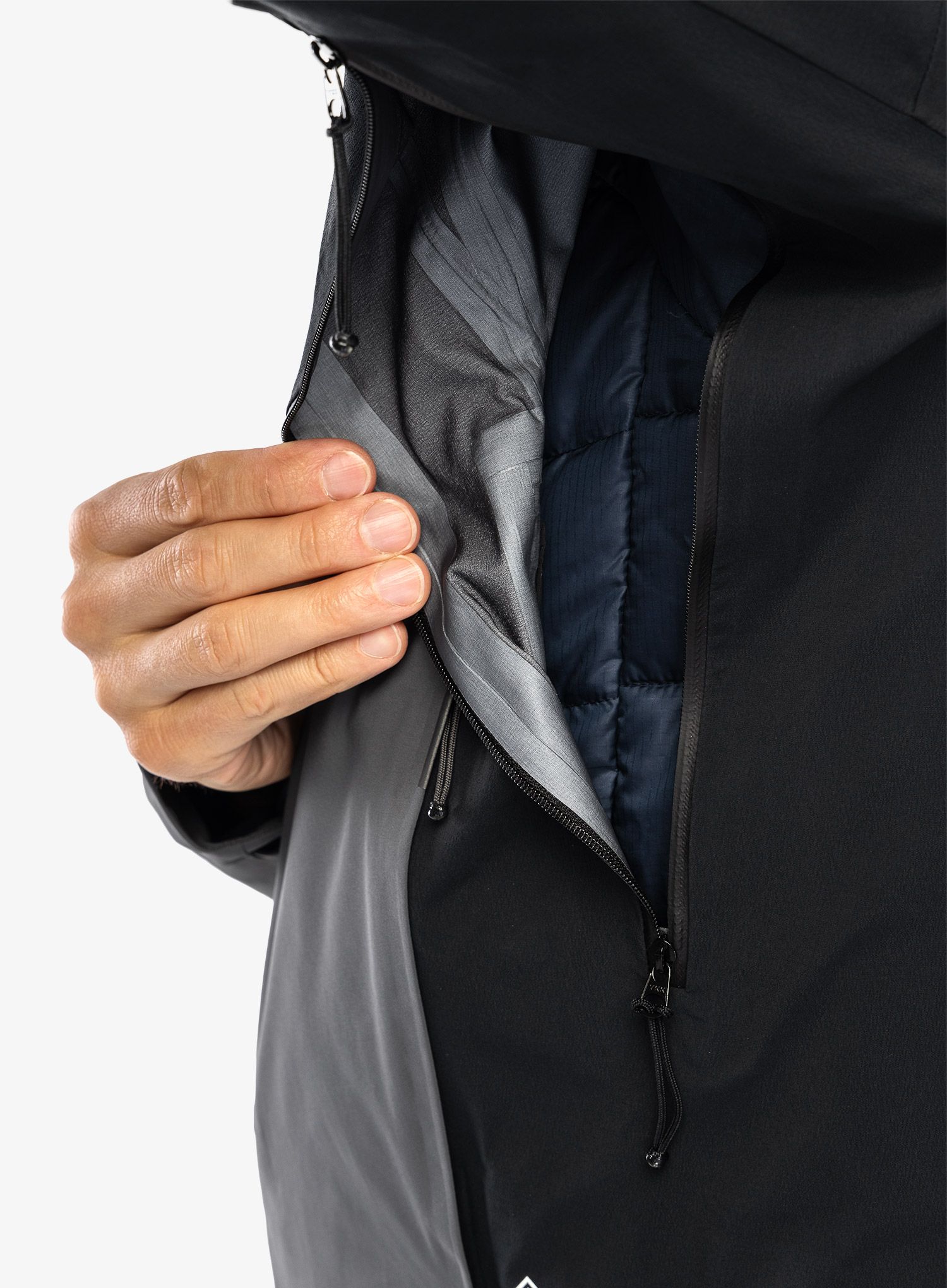 GORE-TEX jakna Berghaus MTN Guide GTX Pro Jacket - grey pinstripe/jet black