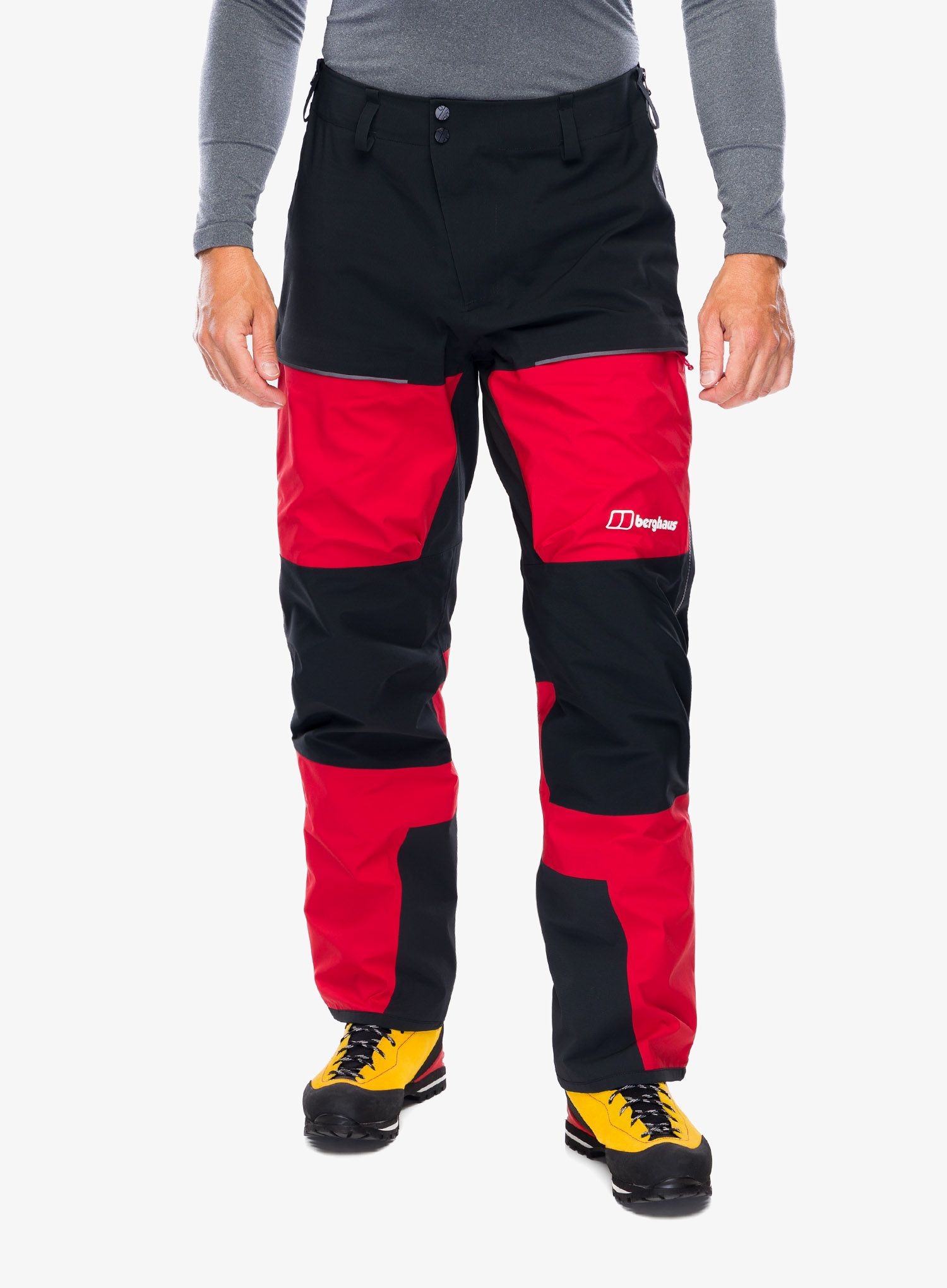 GORE TEX hlače Berghaus MTN Guide GTX Pro Pant - jet black/goji berry