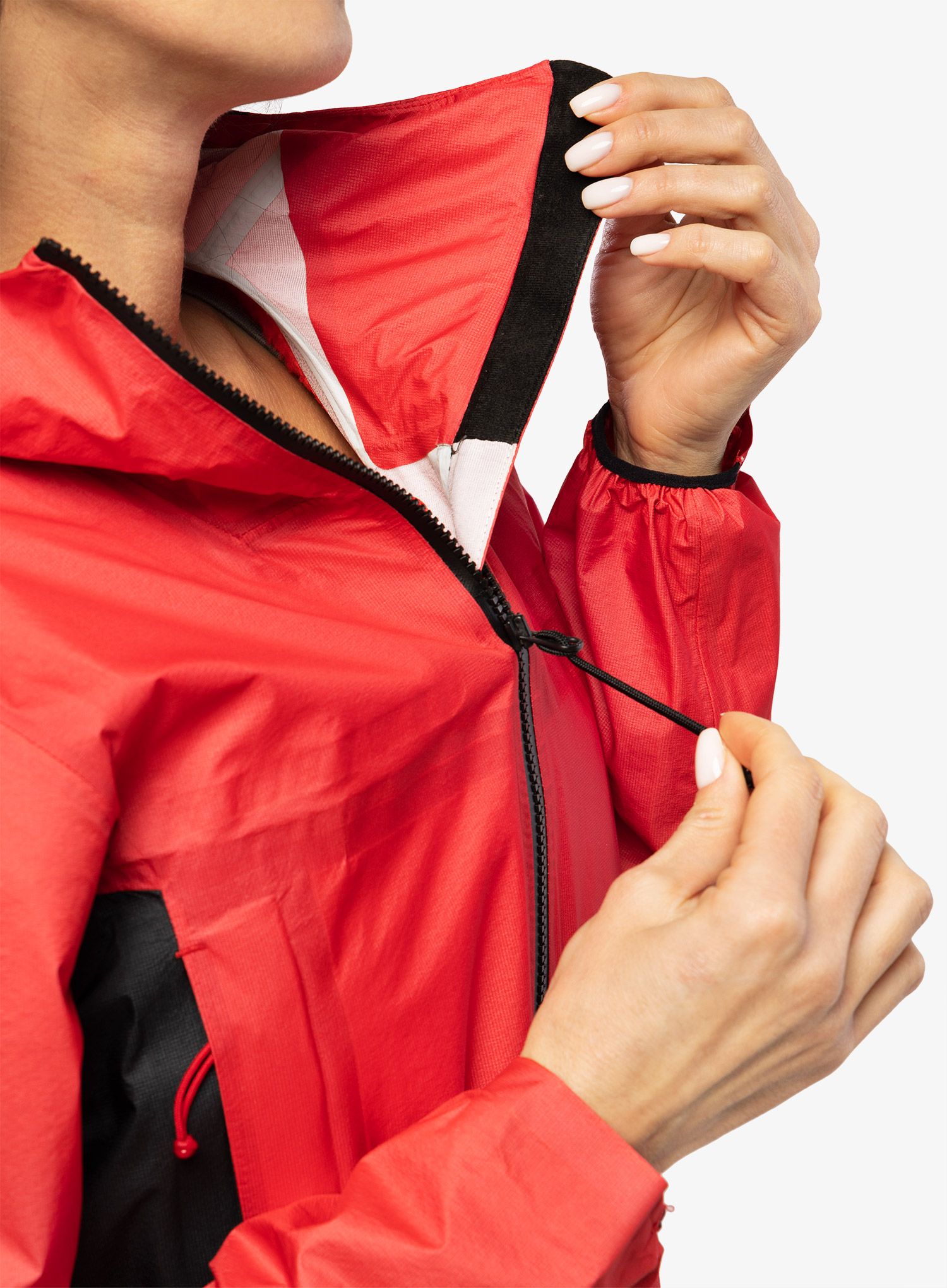 Ženska nepremočljiva jakna Berghaus MTN Guide Hyper Alpha Jacket  - goji berry