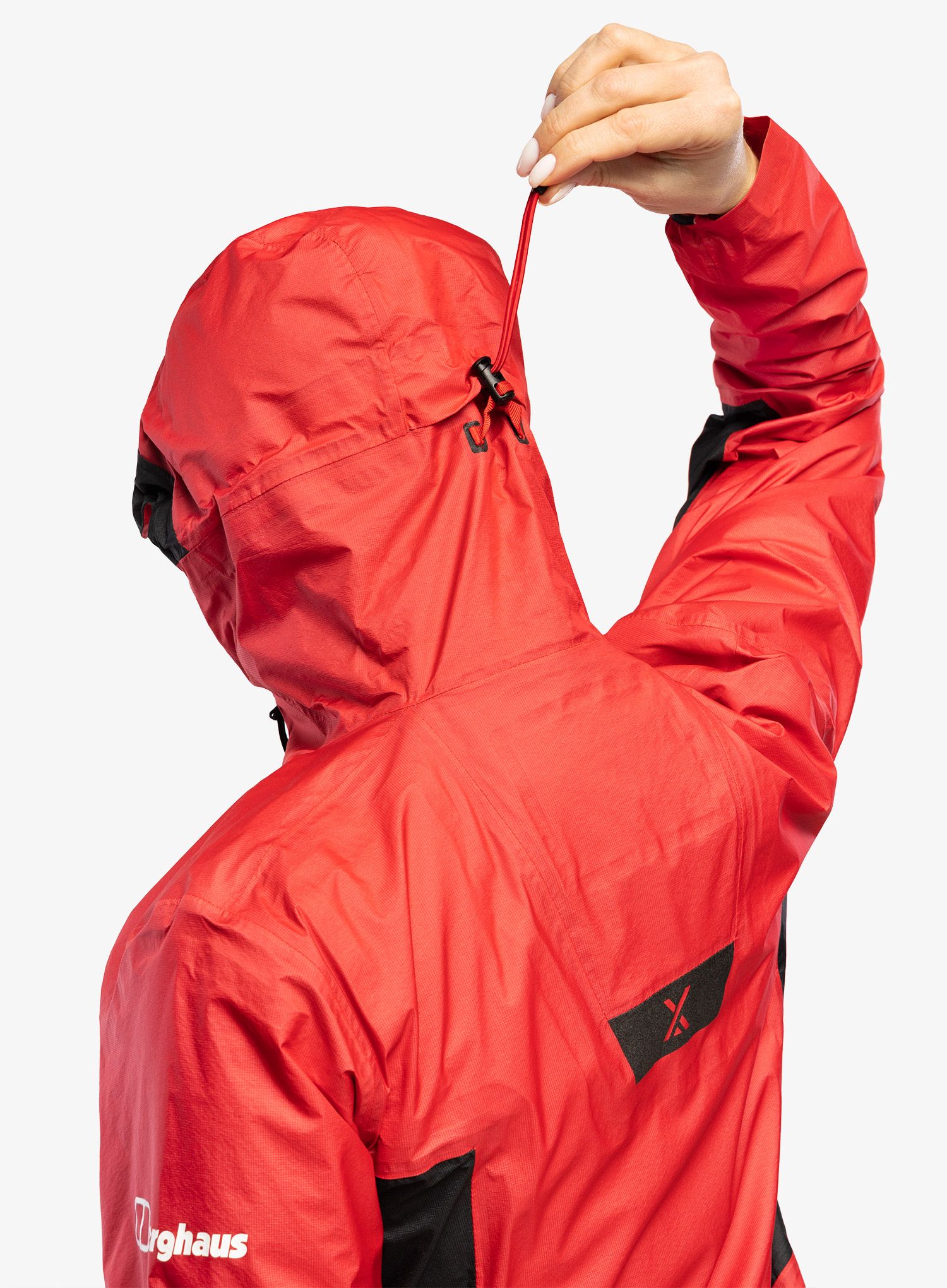 Ženska nepremočljiva jakna Berghaus MTN Guide Hyper Alpha Jacket  - goji berry