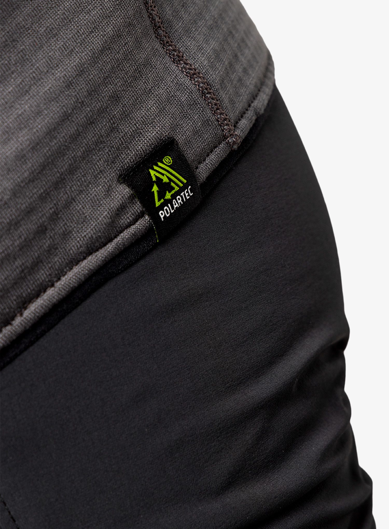 Moški flis Berghaus MTN Guide MW Hoody - grey pinstripe/jet black