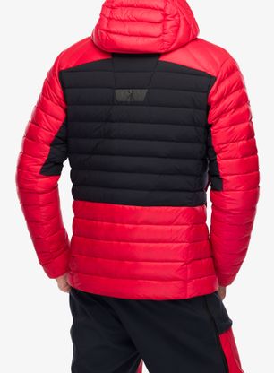 Puhovka Berghaus MTN Seeker MW Down Hoody - goji berry/jet black