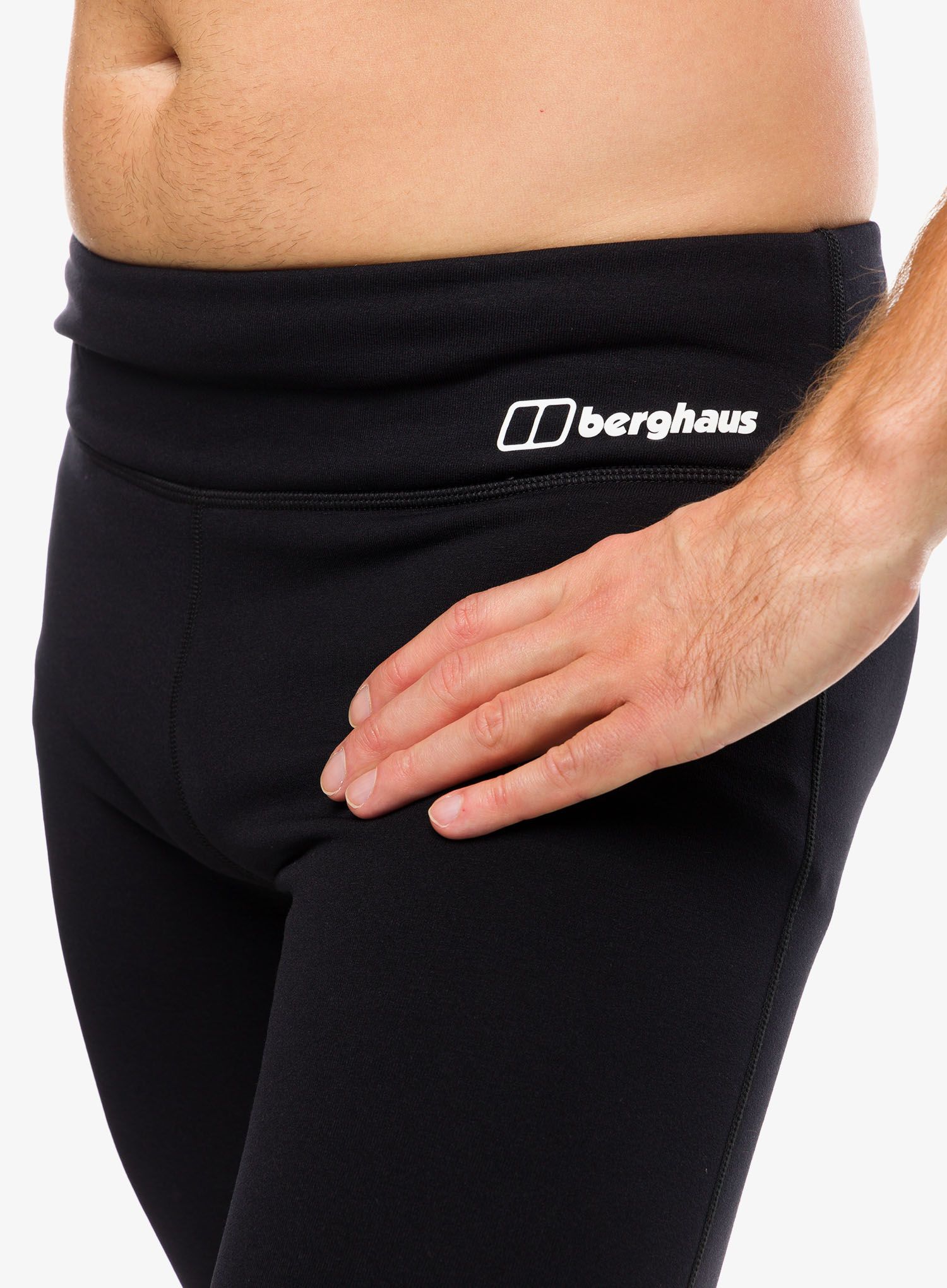 Termo pajkice Berghaus MTN Seeker ST Legging - black/grey pinstripe