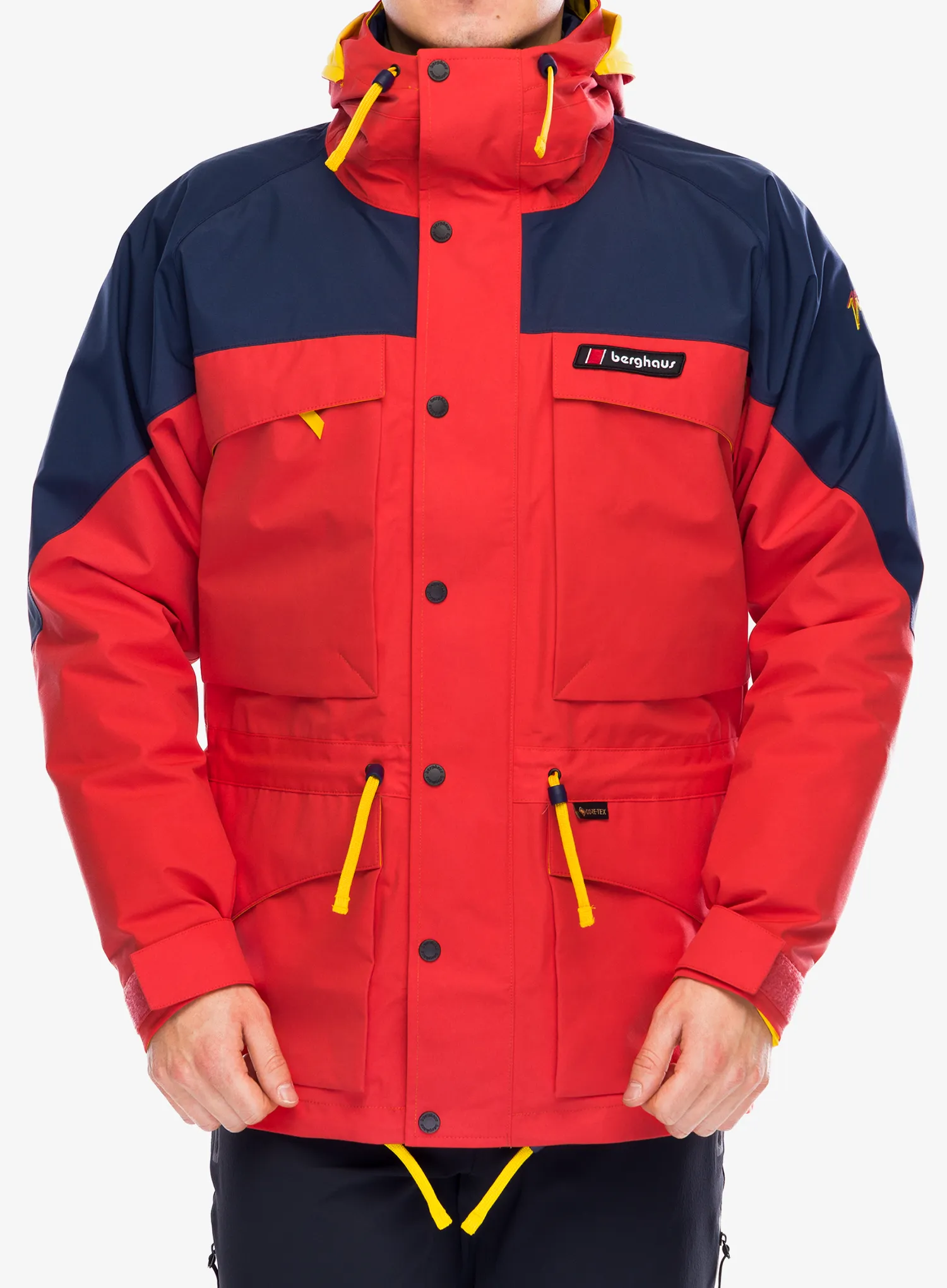 GORE-TEX jakna Berghaus Mera Peak 2000 Jacket - mtn carmine/dusk/amber