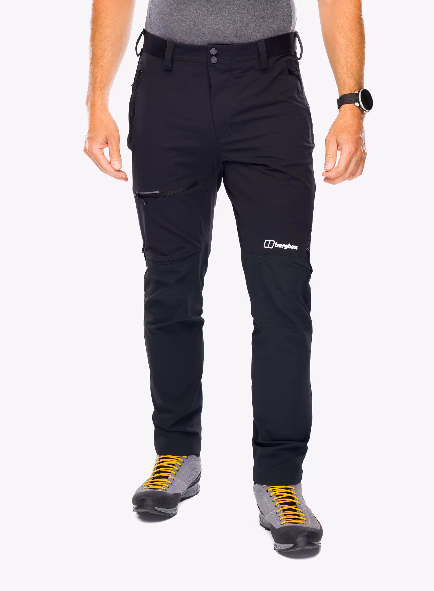 Pohodne hlače Berghaus Mtn Guide Alpine Pant - black/black