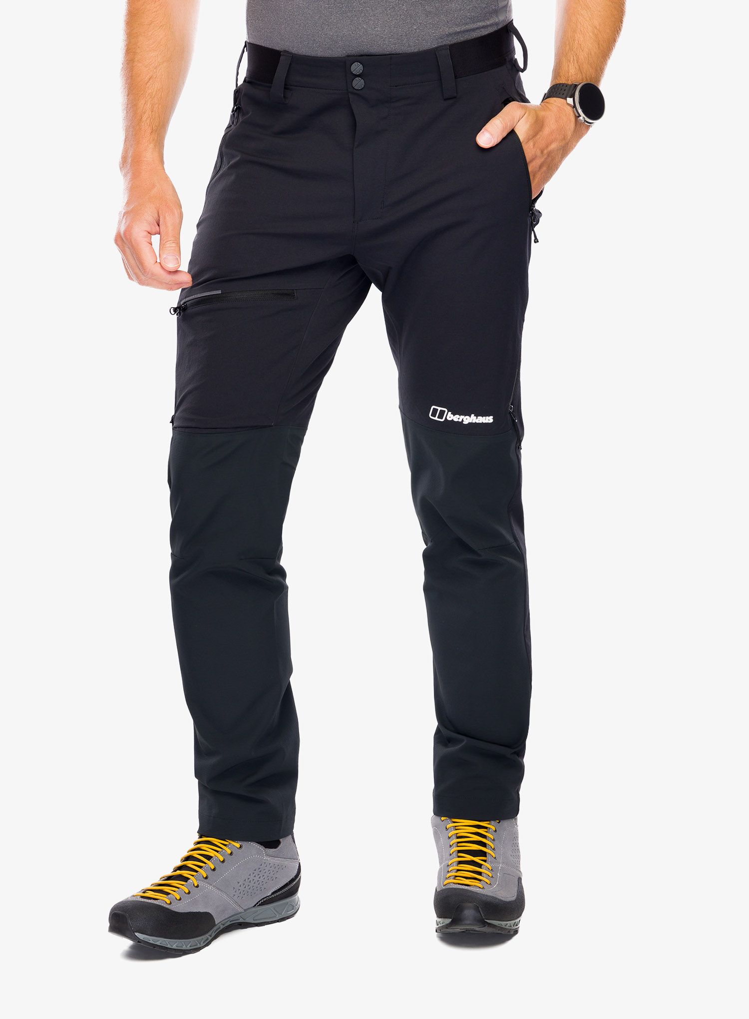 Pohodne hlače Berghaus Mtn Guide Alpine Pant - black/black