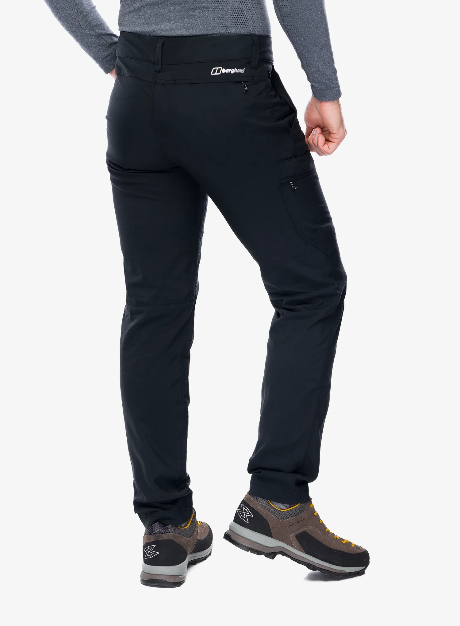 Pohodniške hlače Berghaus Navigator 2.0 Pant - black/black