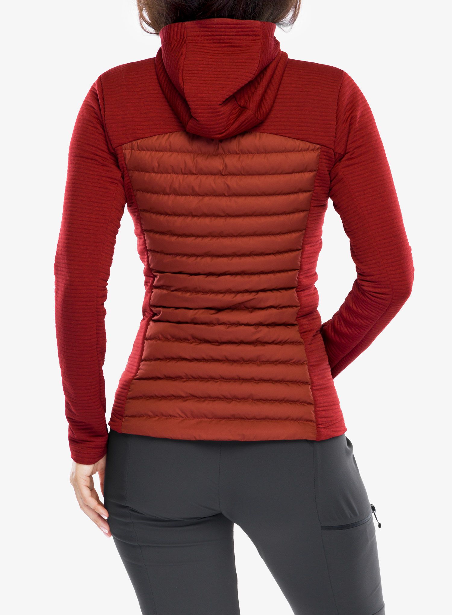 Ženska hibridna jakna Berghaus Nula Hybrid Jacket - syrah