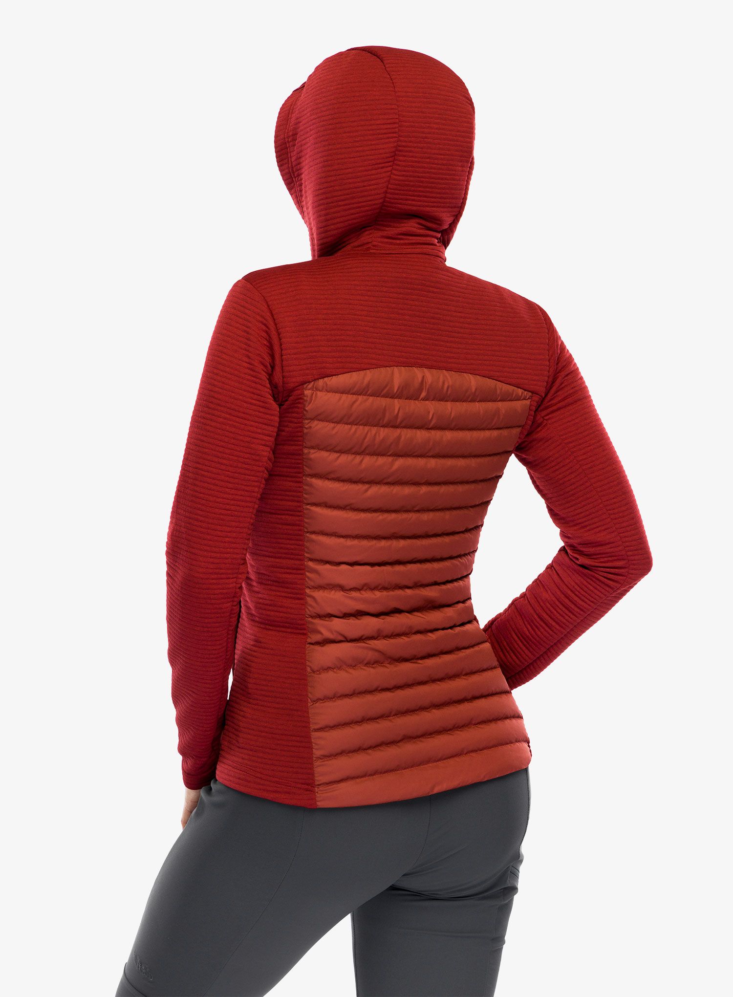Ženska hibridna jakna Berghaus Nula Hybrid Jacket - syrah