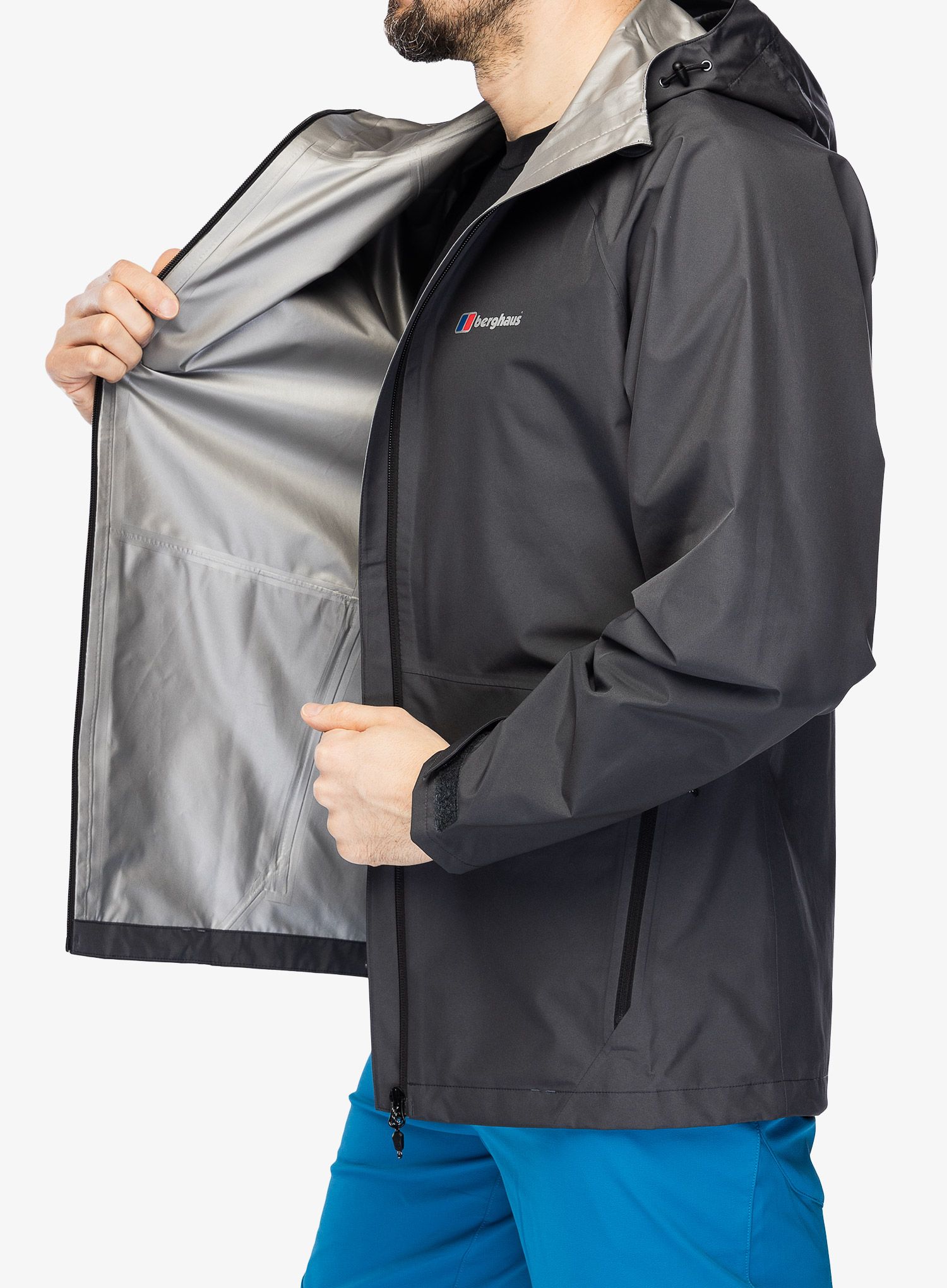 GORE-TEX jakna Berghaus Paclite 2.0 Shell - carbon