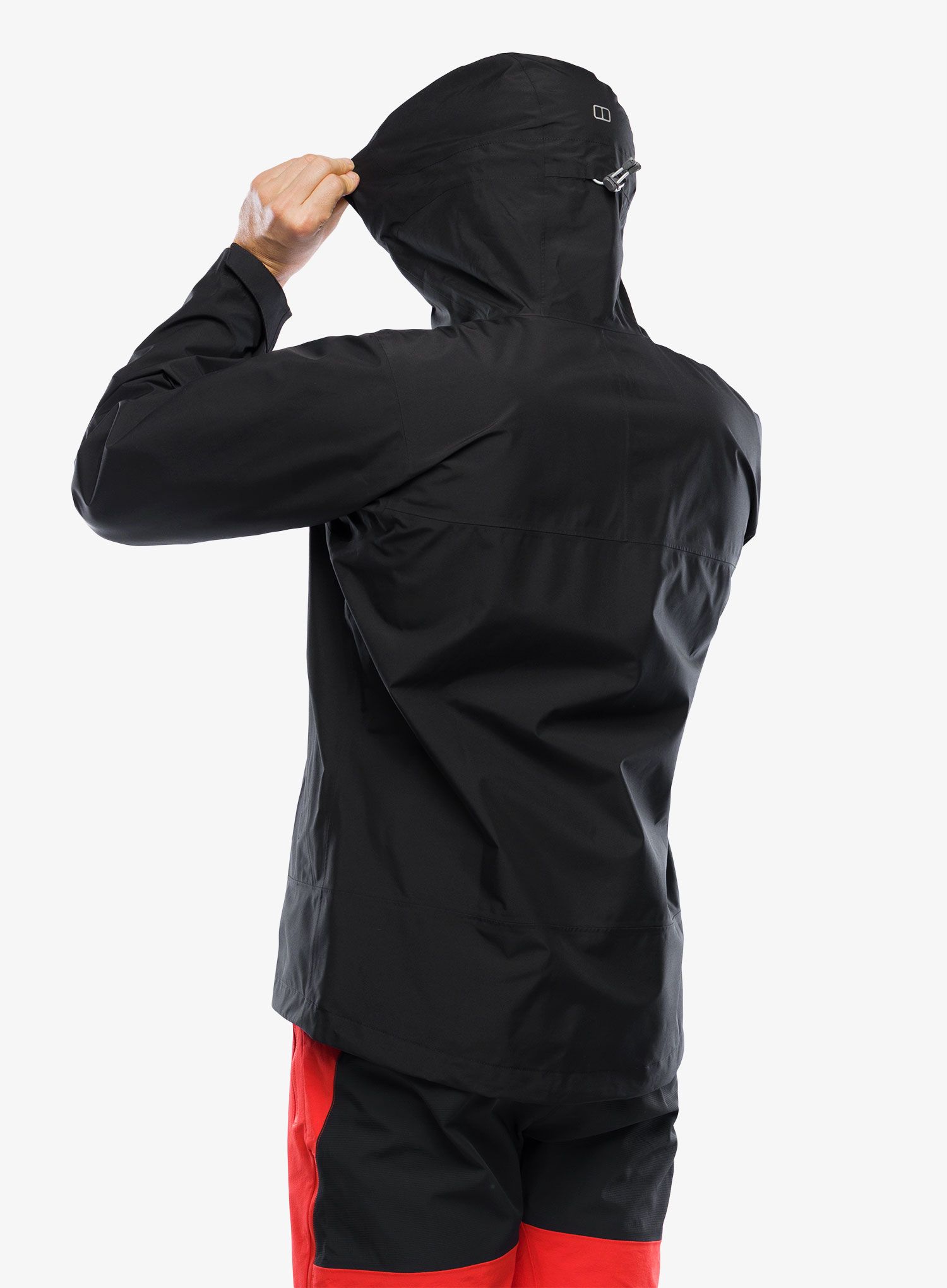 Nepremočljiva jakna Berghaus Paclite Dynak Shell Jacket - black/black