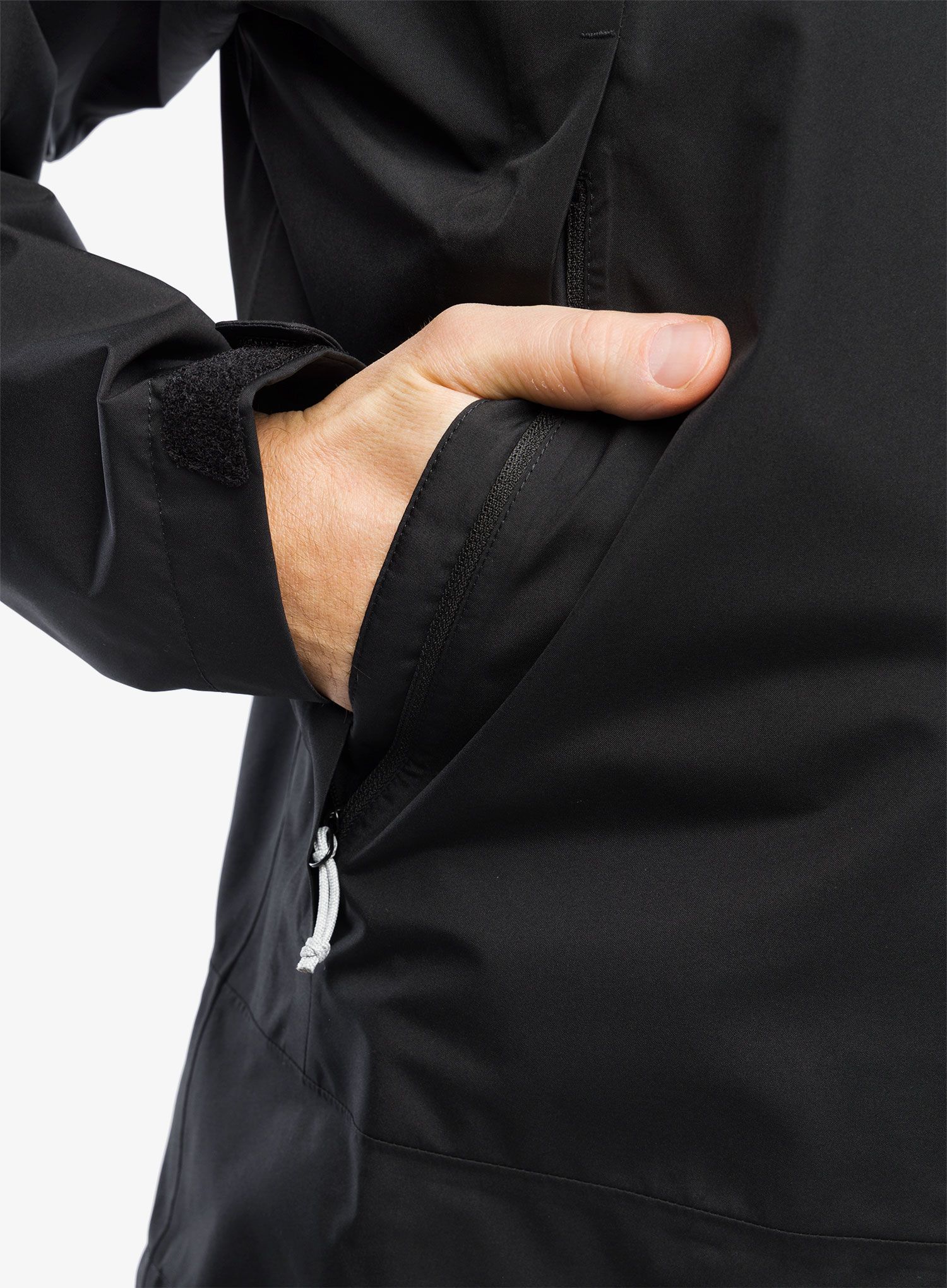 Nepremočljiva jakna Berghaus Paclite Dynak Shell Jacket - black/black