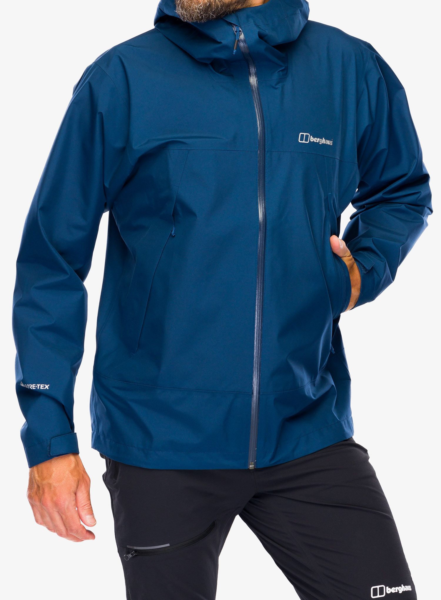 GORE-TEX jakna Berghaus Paclite Dynak Shell Jacket - hale navy