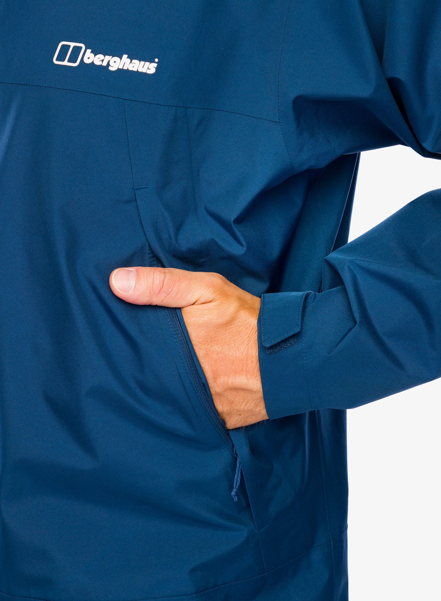 GORE-TEX jakna Berghaus Paclite Dynak Shell Jacket - hale navy