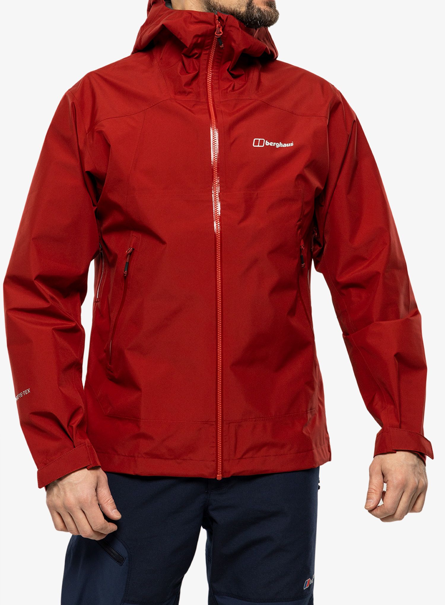 GORE-TEX jakna Berghaus Paclite Peak Vent Shell - red/dahlia