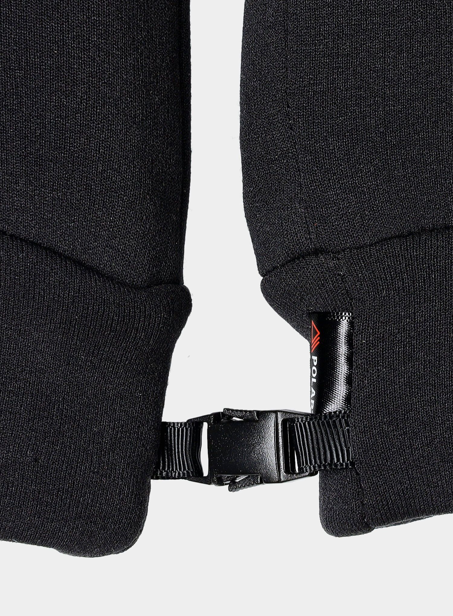 Rokavice iz flisa Berghaus Power Stretch Glove - black/black