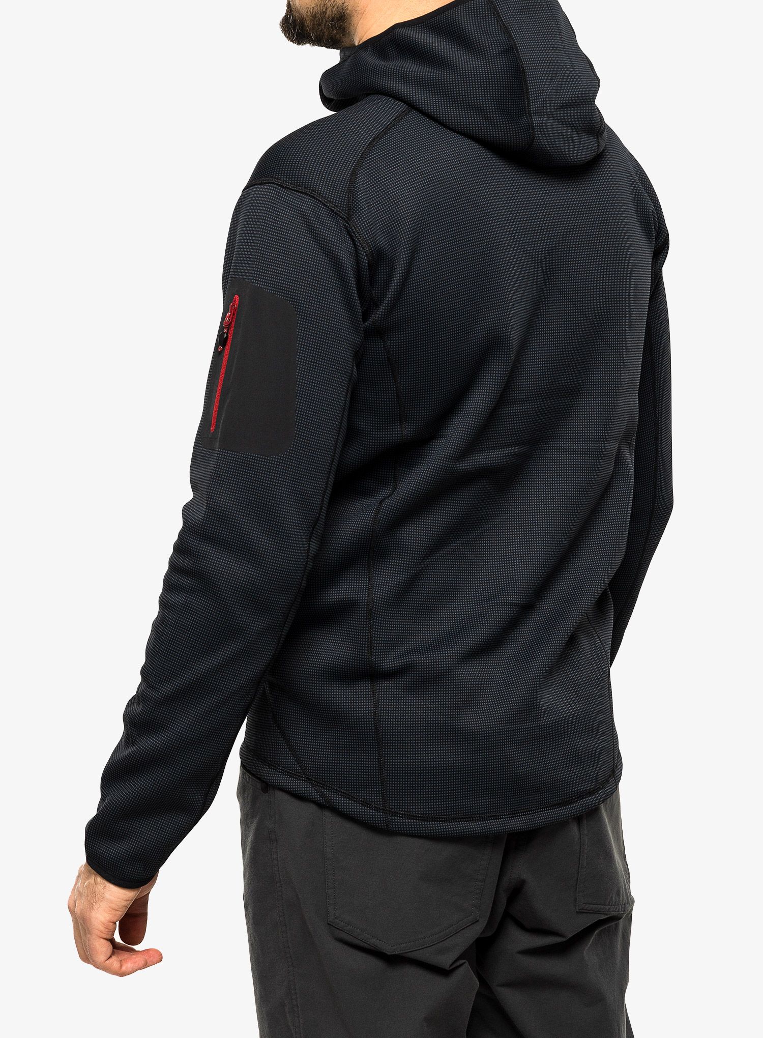 Flis Berghaus Pravitale MTN 2.0 Hooded Jacket - urb carbon/black