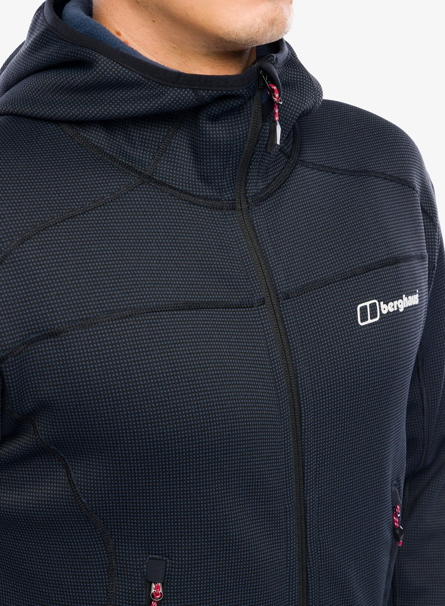 Flis Berghaus Pravitale MTN 2.0 Hooded Jacket - carbon/black
