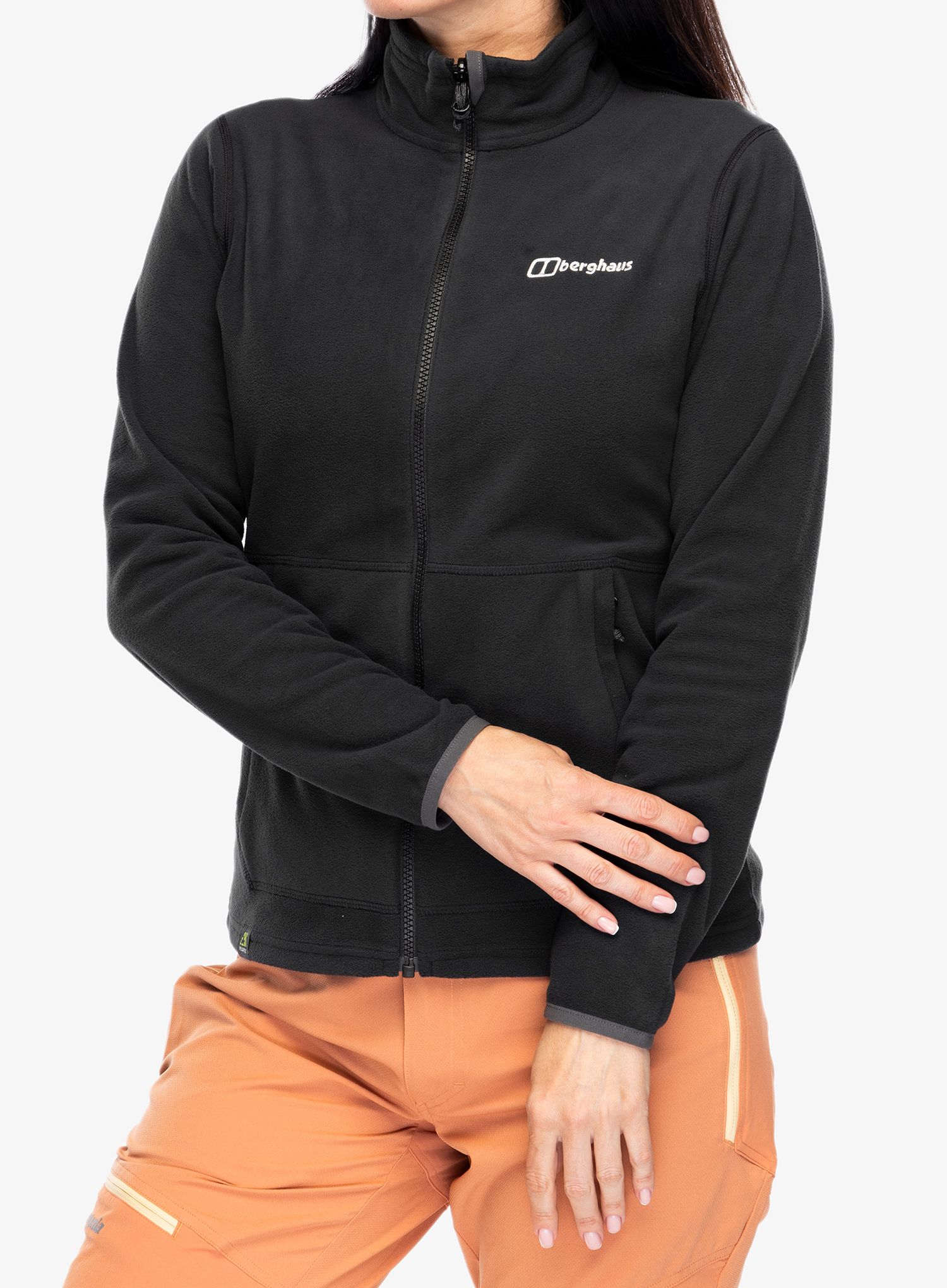Ženski flis Berghaus Prism 2.0 Micro IA FL Jacket - black/black