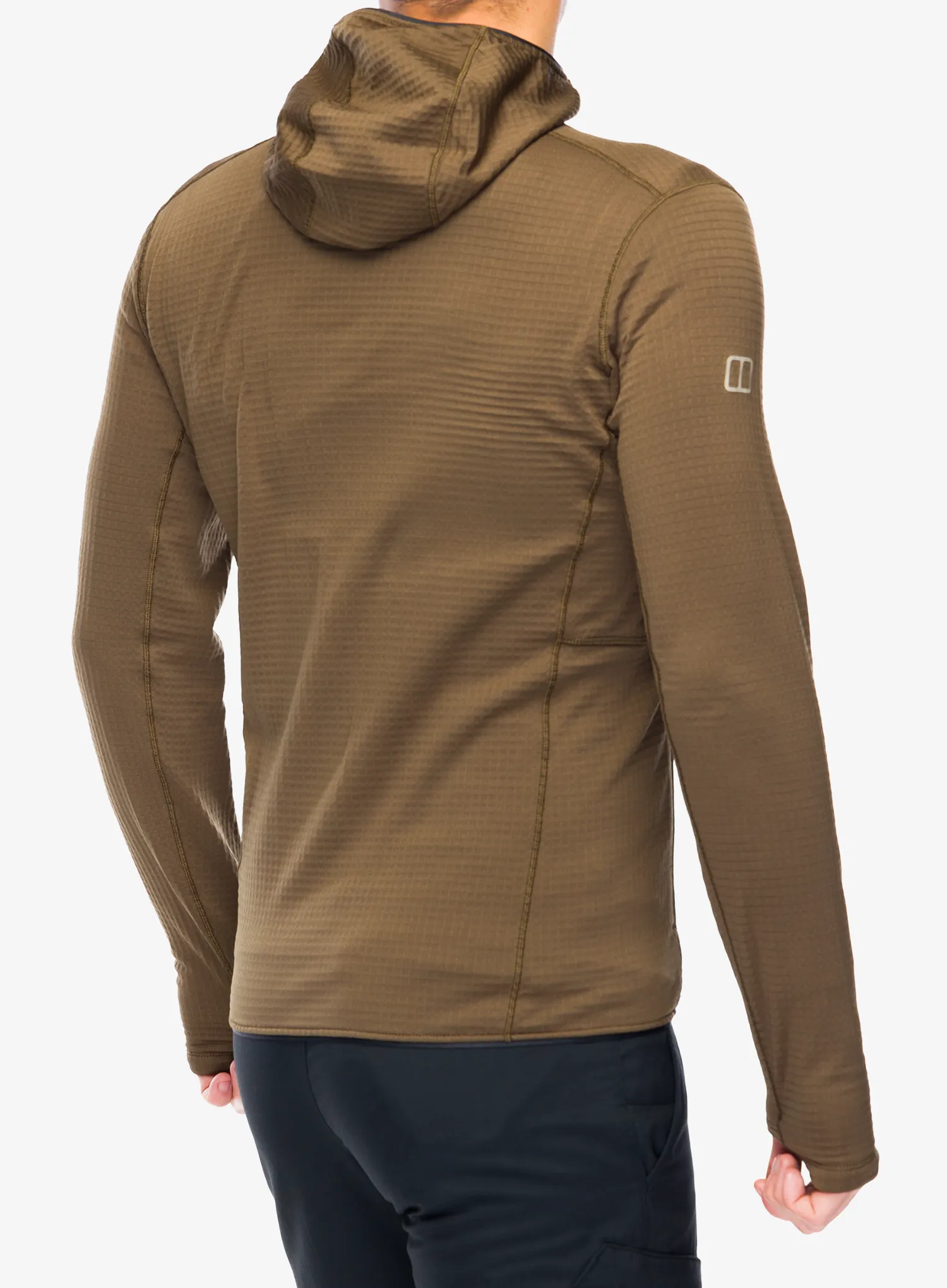 Jopica na zadrgo Berghaus Ridge-Hiker Hoody - bark/jet black