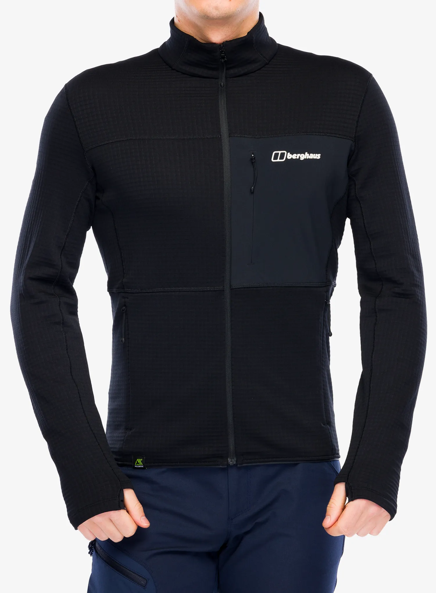 Flis Berghaus Ridge-Hiker Jacket - black/black