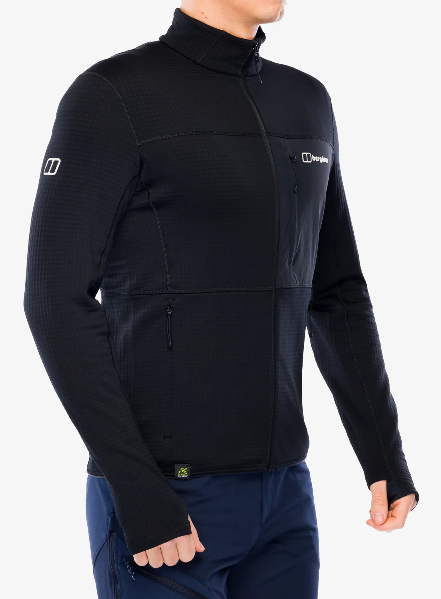 Flis Berghaus Ridge-Hiker Jacket - black/black