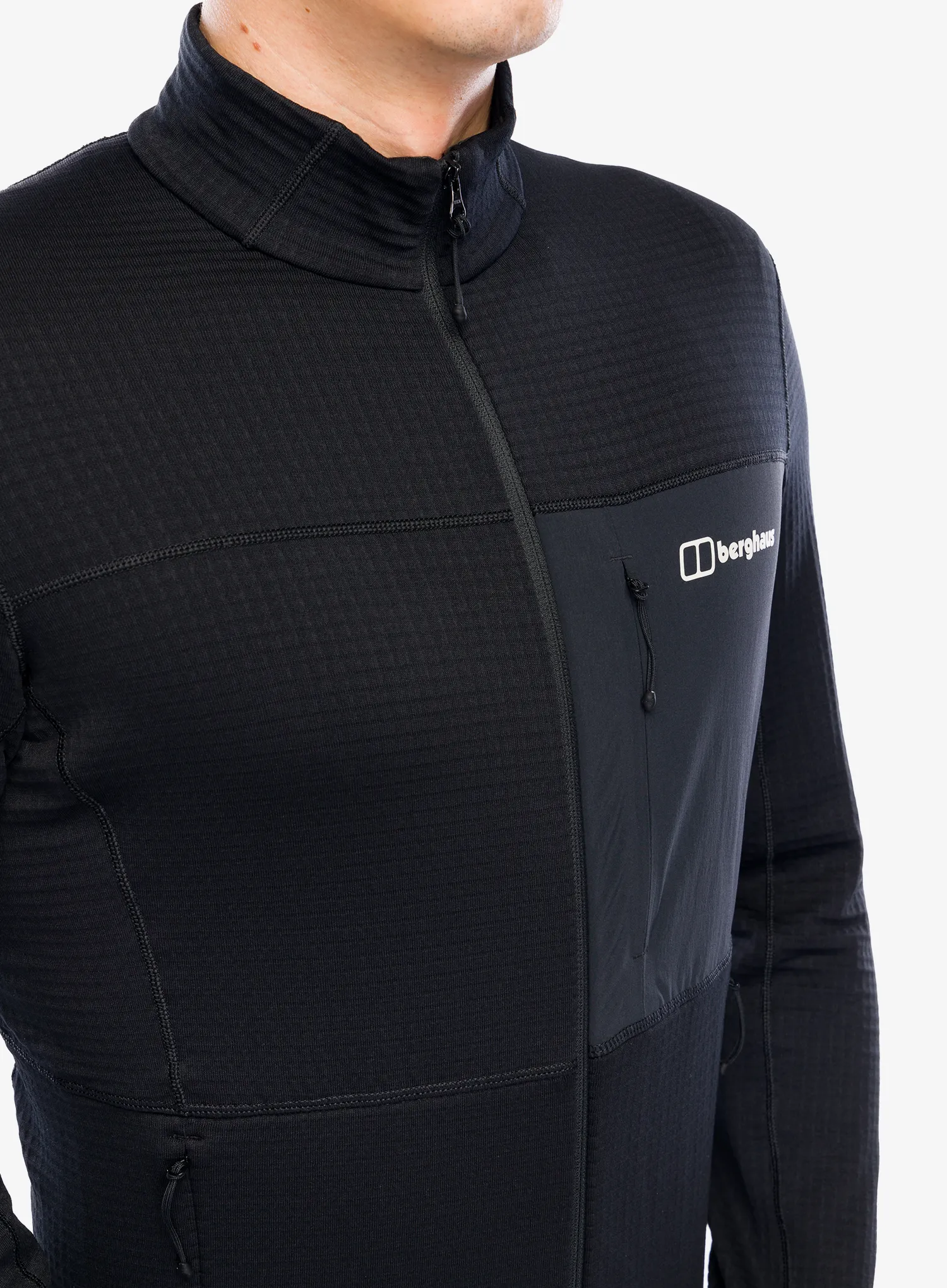 Flis Berghaus Ridge-Hiker Jacket - black/black