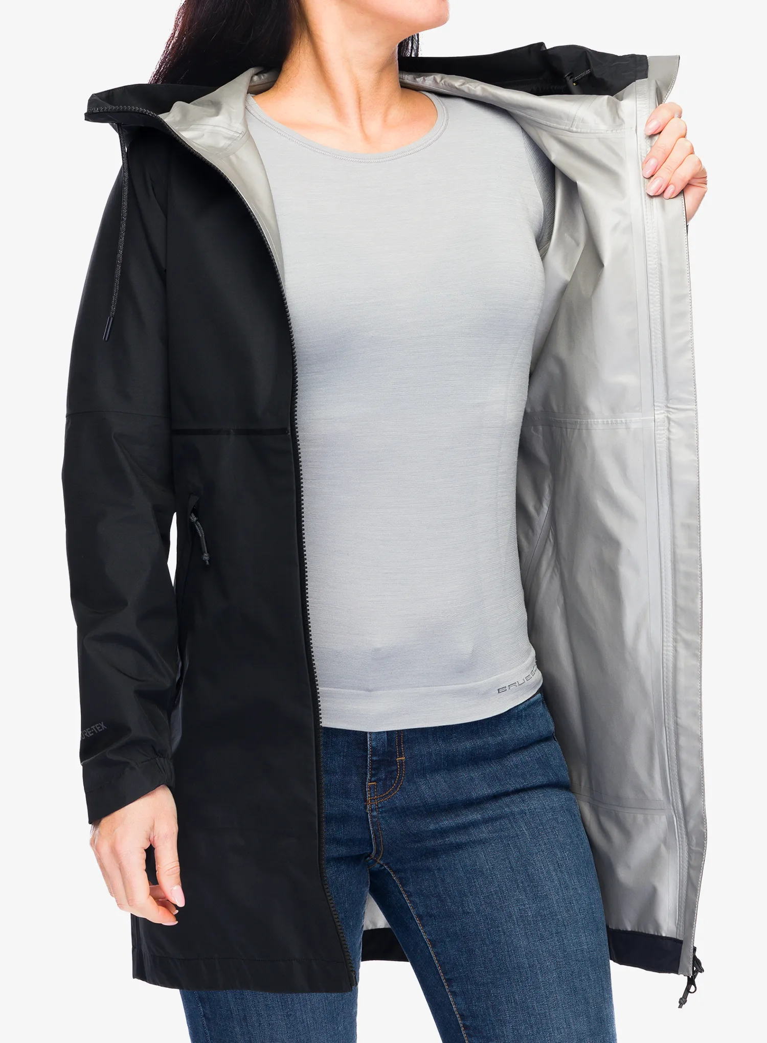 Ženski plašč Berghaus Rothley - black/black