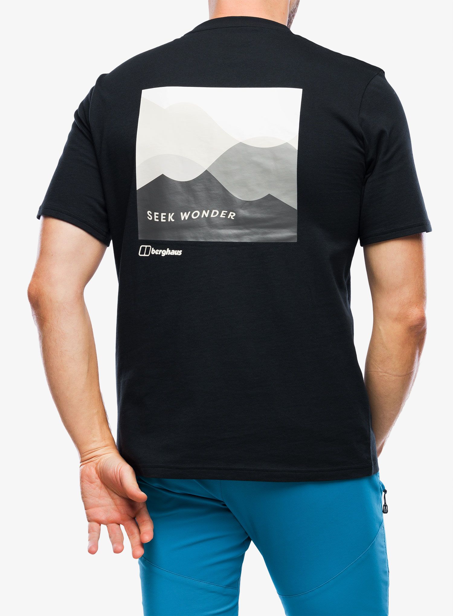 Majica s potiskom Berghaus Seek Wonder Silhouette SS Tee - black