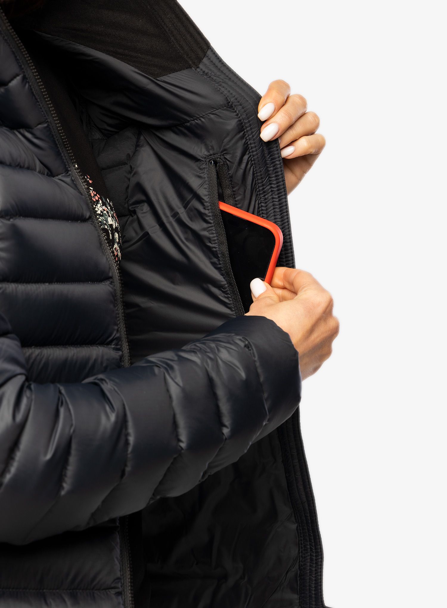 Ženska puhovka Berghaus Seeker MW Down Hoody - black/black