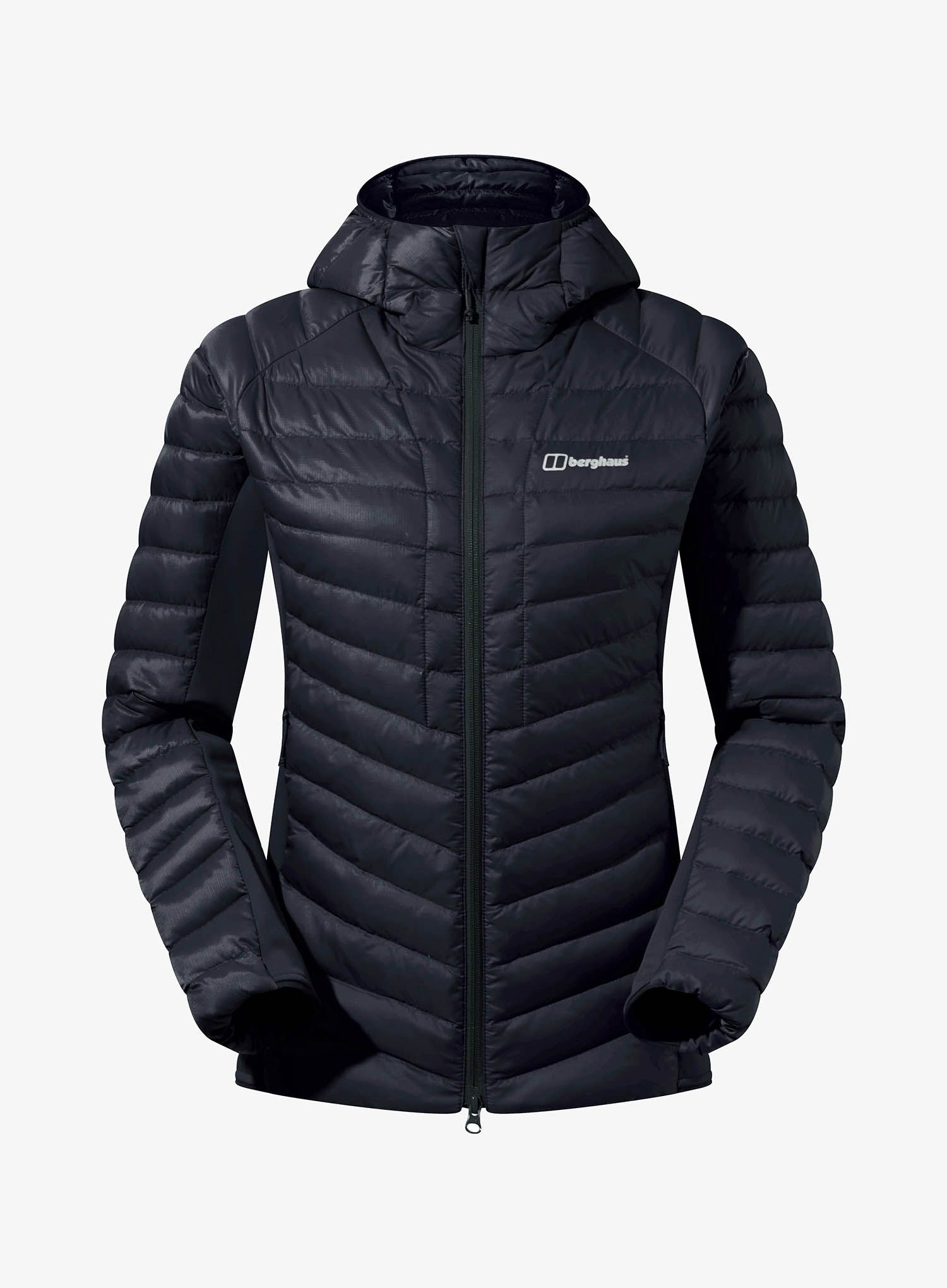 Ženska puhovka Berghaus Tephra Stretch Reflect 2.0 Hoody - black