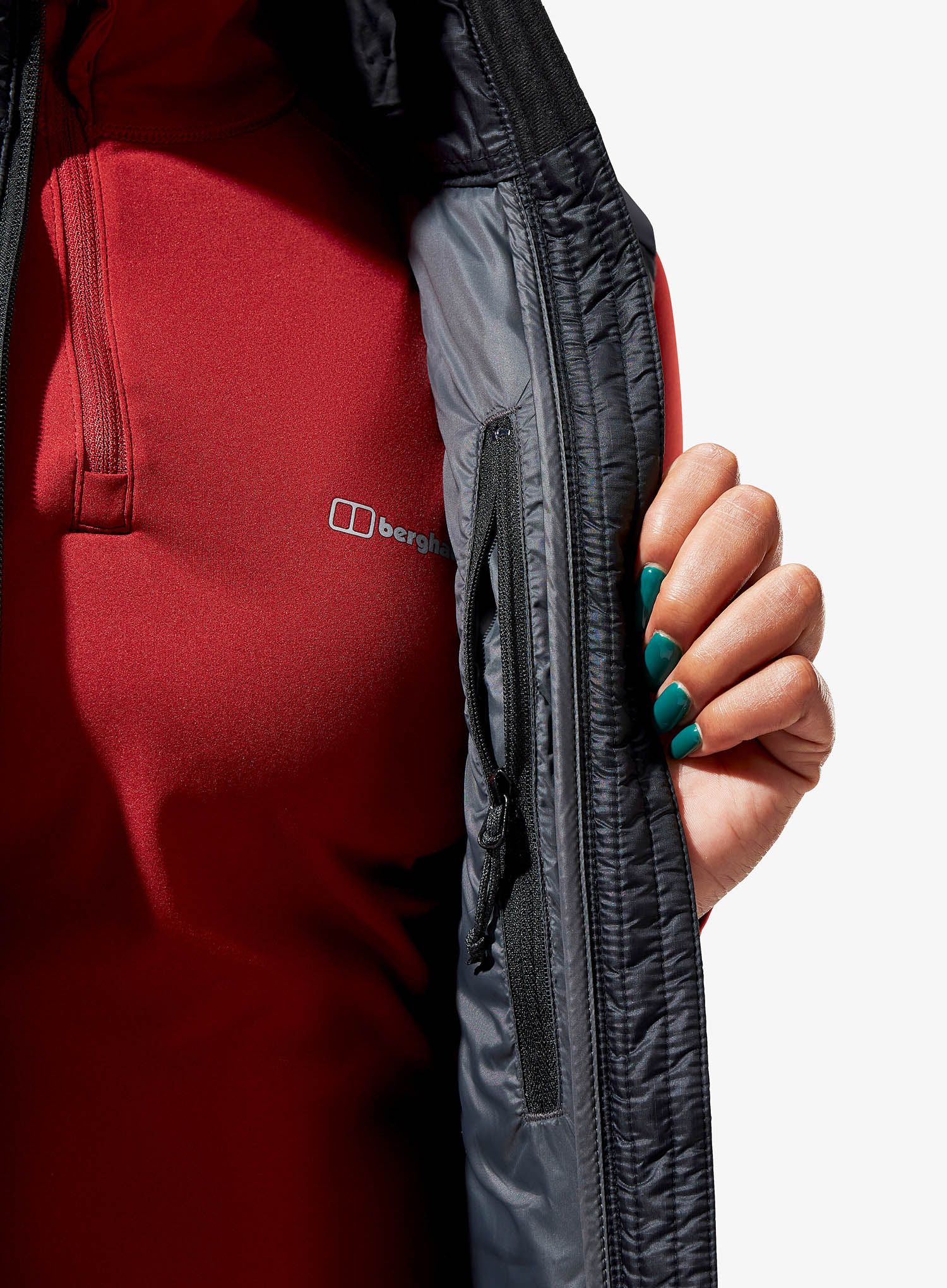 Ženski brezrokavnik Berghaus Tephra Stretch Reflect 2.0 Vest - black