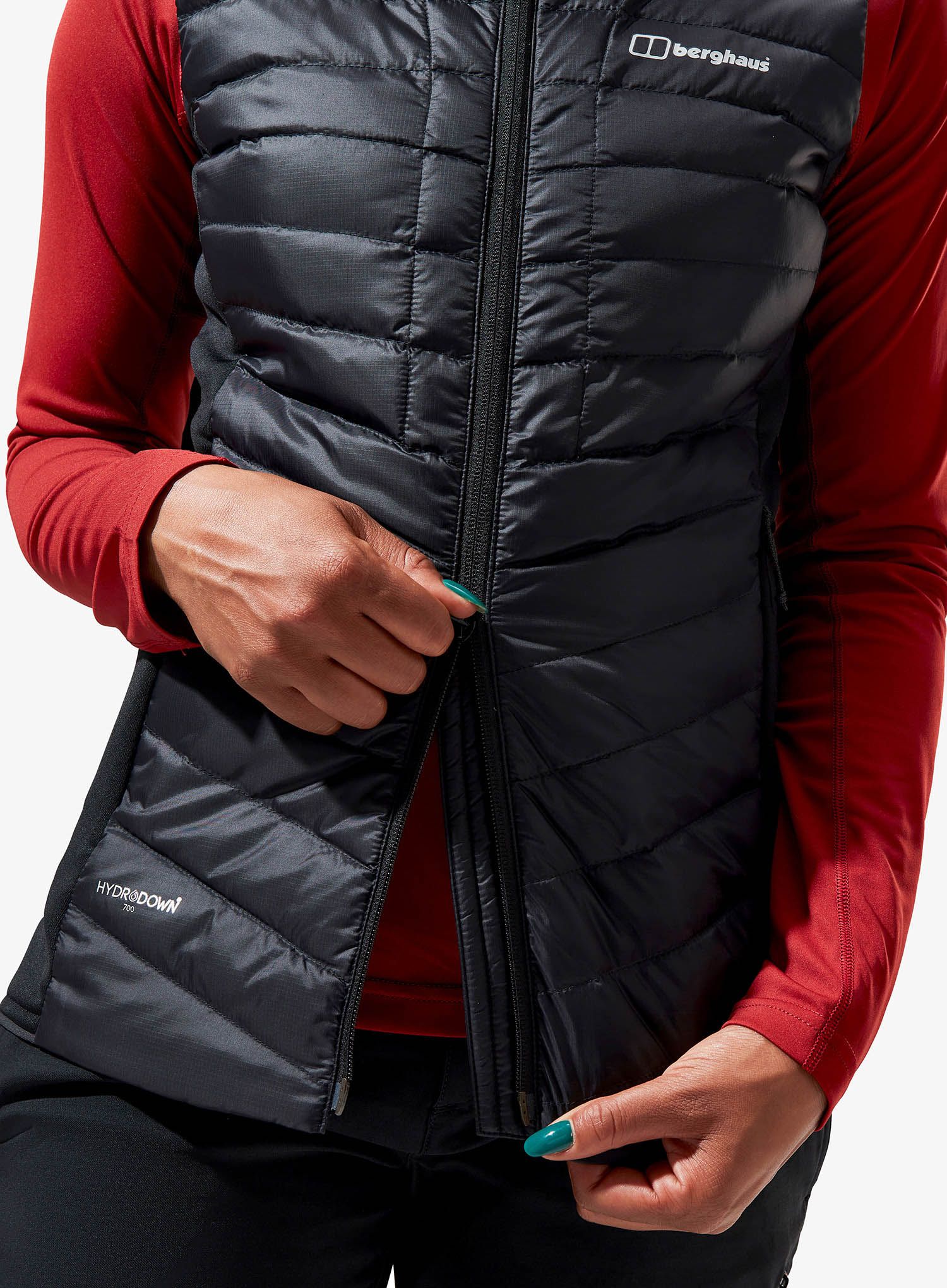 Ženski brezrokavnik Berghaus Tephra Stretch Reflect 2.0 Vest - black
