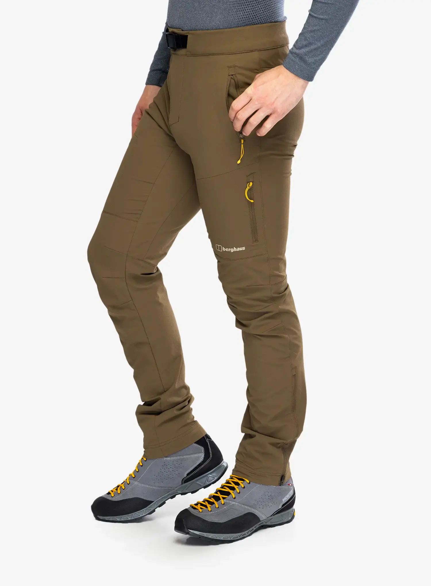 Pohodniške hlače Berghaus Trail-Explorer Pant - bark