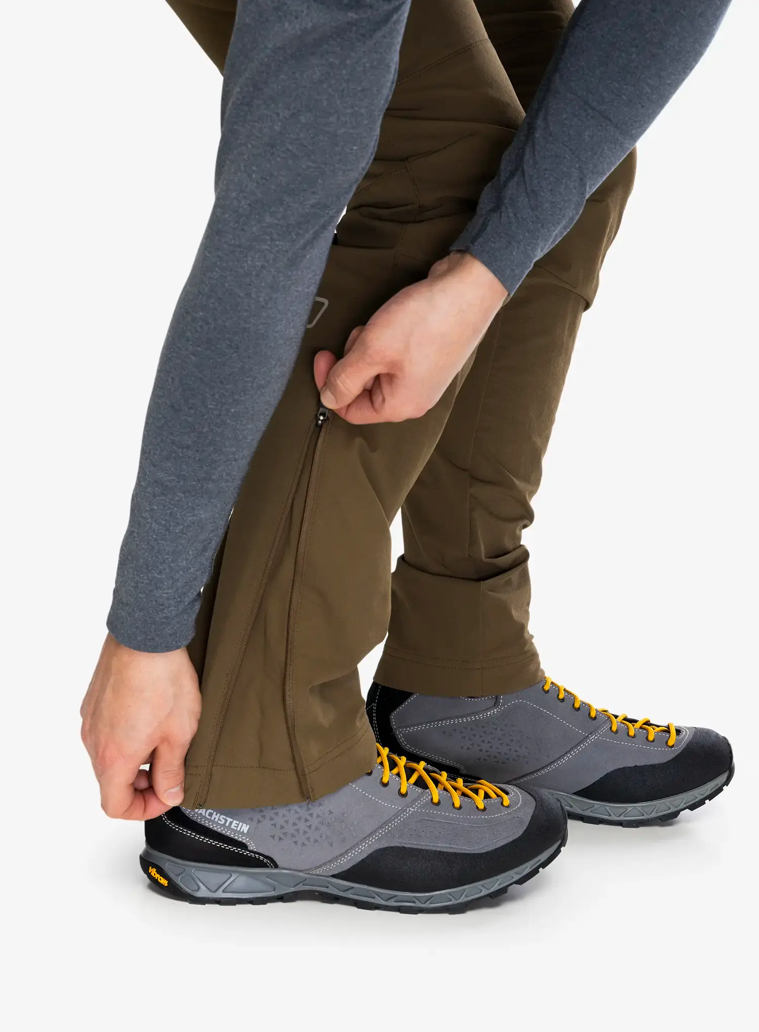 Pohodniške hlače Berghaus Trail-Explorer Pant - bark