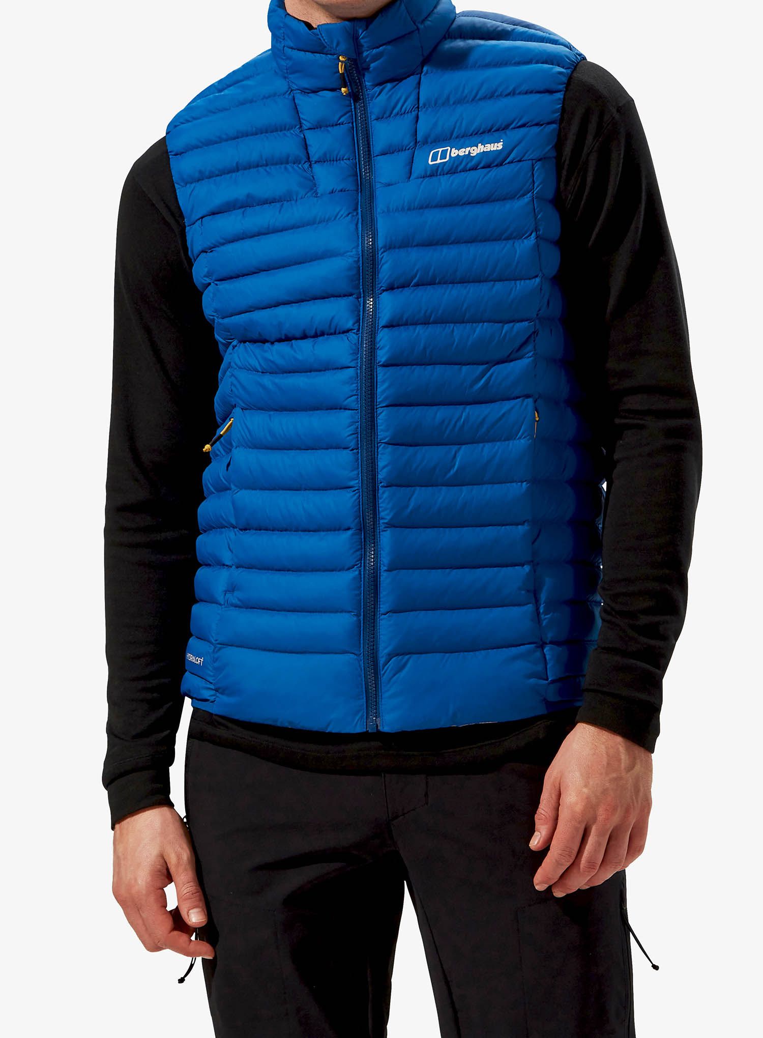 Podložen brezrokavnik Berghaus Vaskye Vest - electric cobalt
