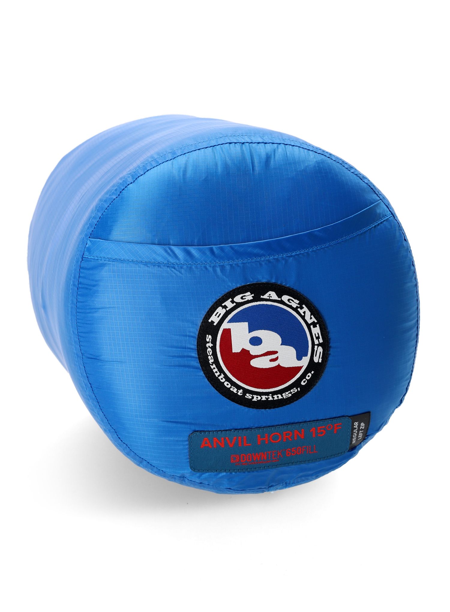 Spalna vreča Big Agnes Anvil Horn 15 (183 cm) Regular Left - blue/red