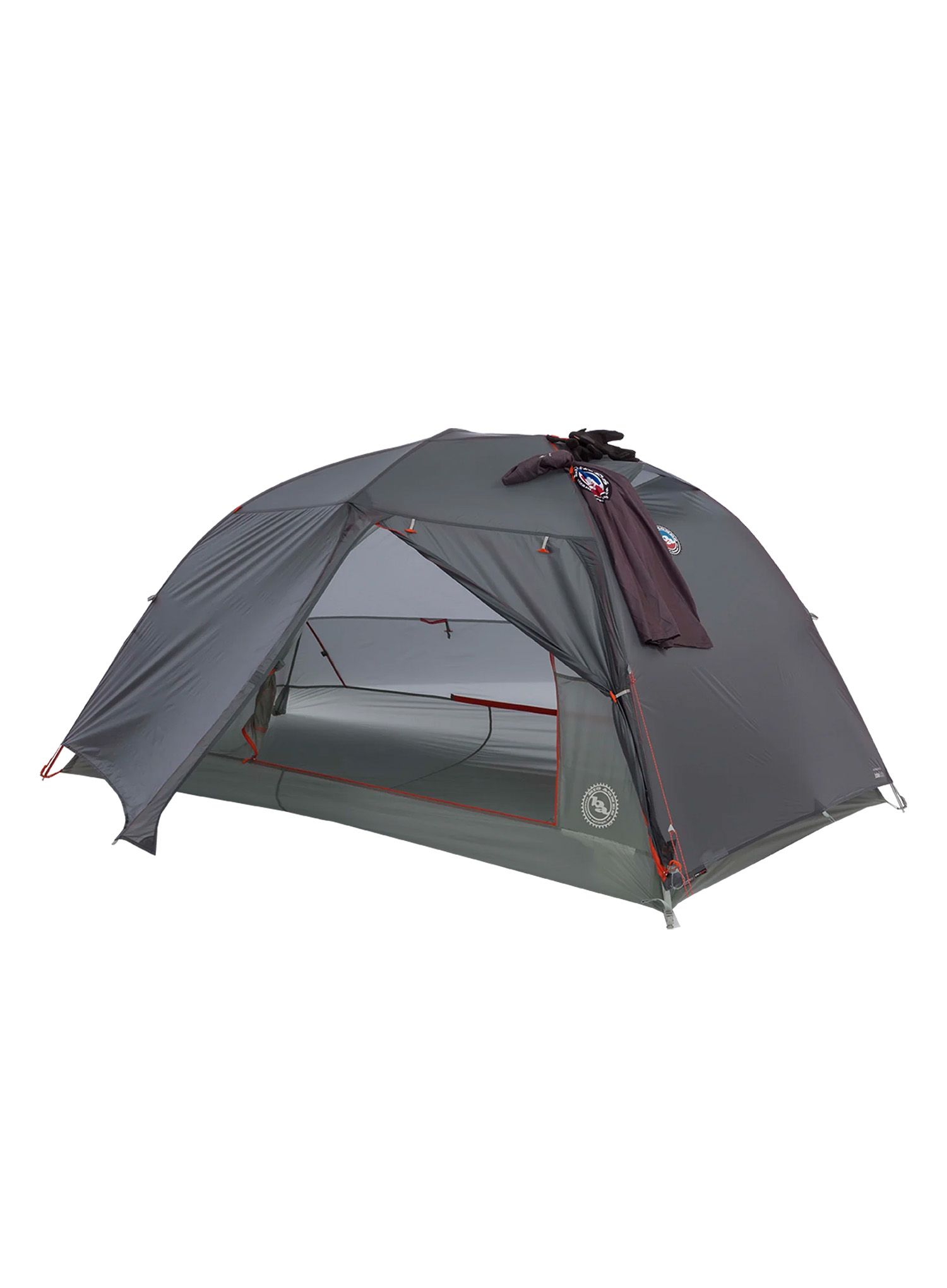 Šotor za 2 osebi Big Agnes Copper Spur Hv Ul2 Bikepack - gray/silver