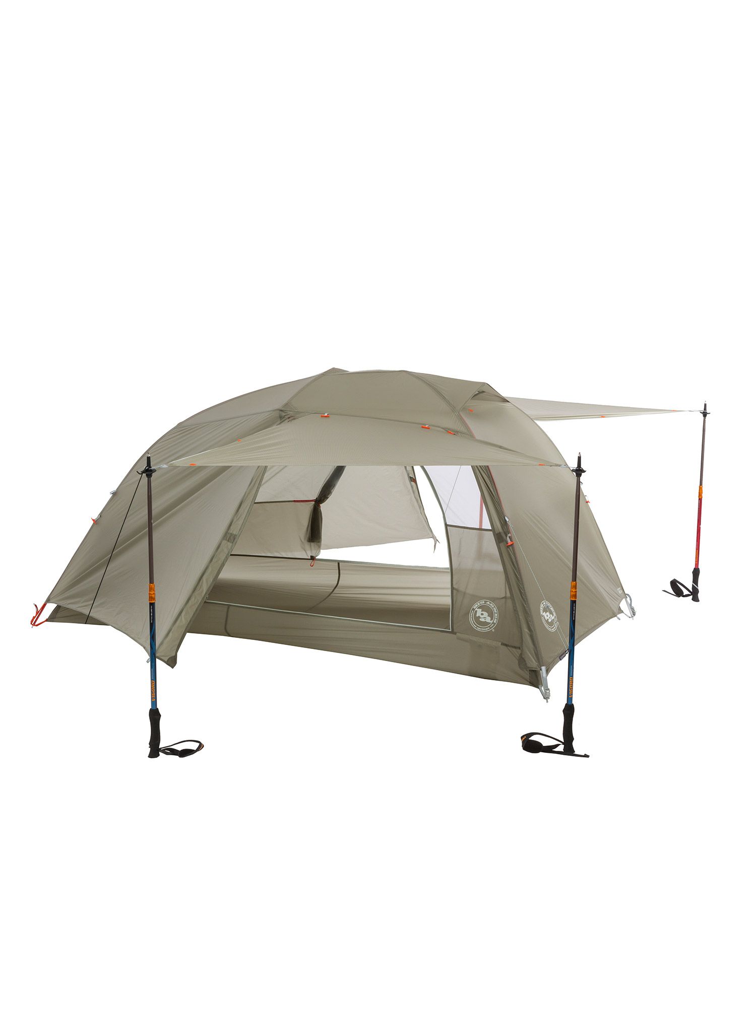 Šotor za 2 osebi Big Agnes Copper Spur Hv Ul2 - olive green